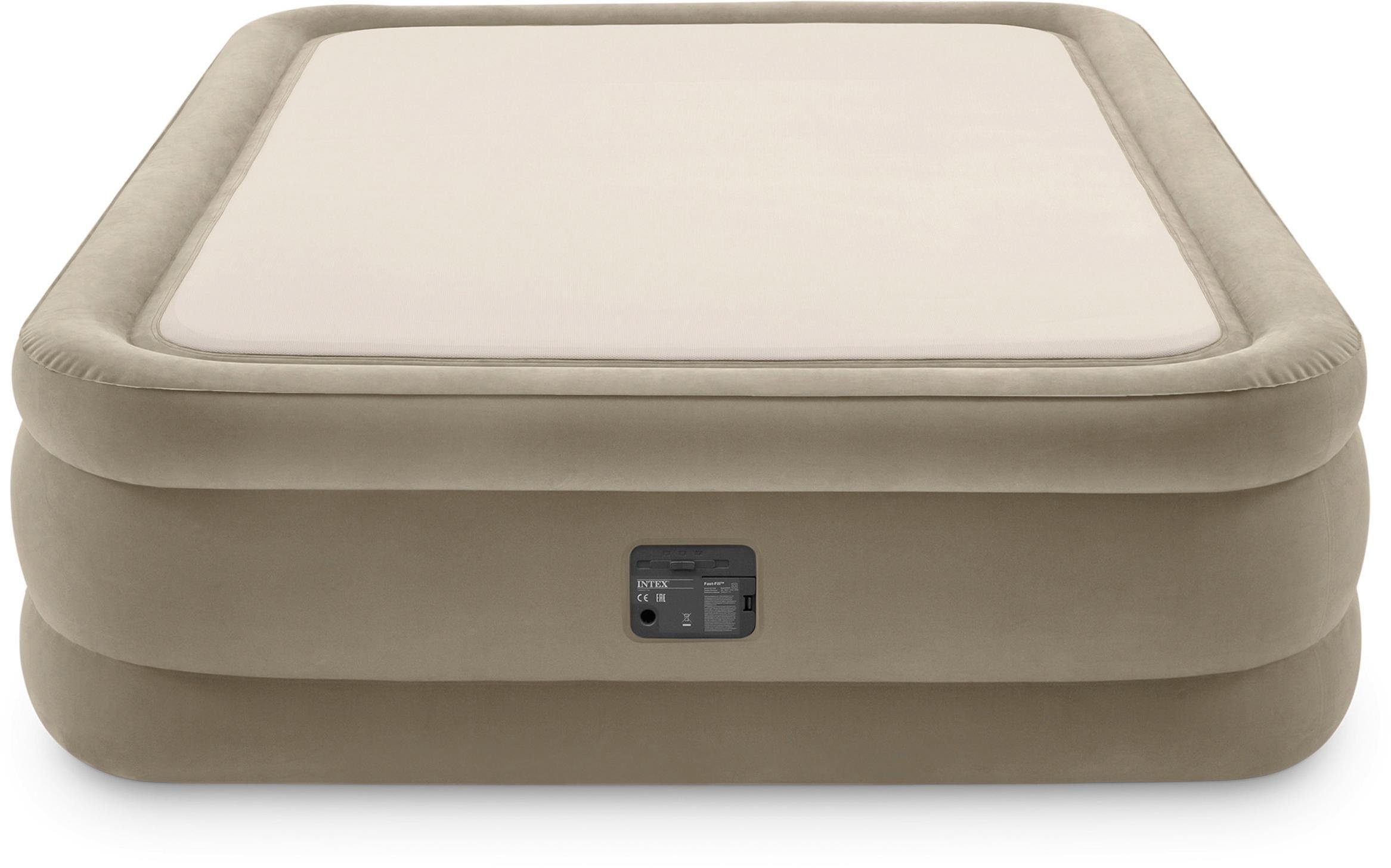 Intex Luftbett »DURA-BEAM® ThermaLuxÃ¢ Airbed, QUEEN«, (Set, 2 tlg., mit Transporttasche)