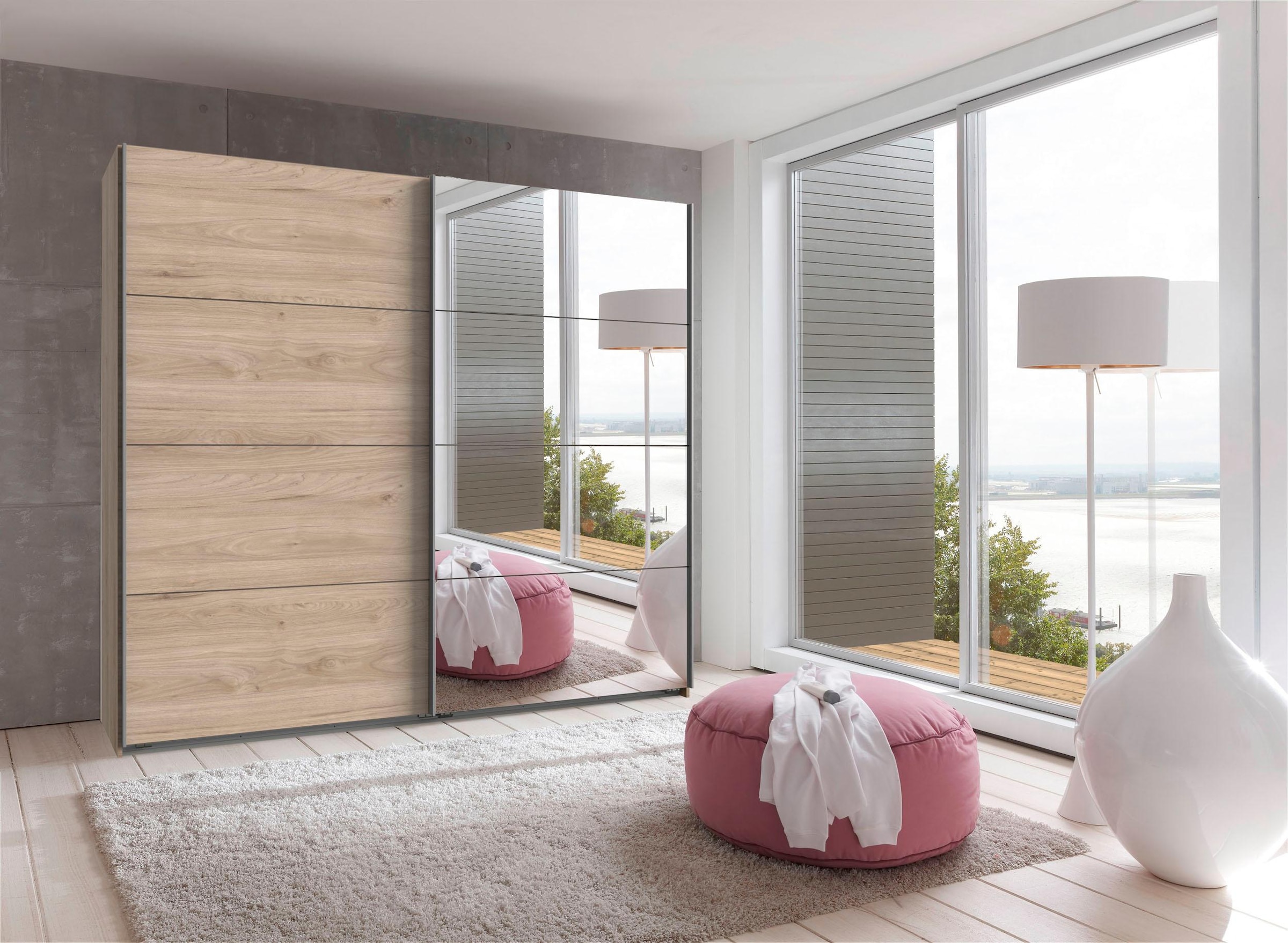 Wimex Schwebetürenschrank »Ernie Kleiderschrank mit Spiegel, Made in Germany TOPSELLER« Wähle aus verschiedenen Größen deinen perfekten Stauraum!,  Schlafzimmerschrank in verschiedenen Breiten