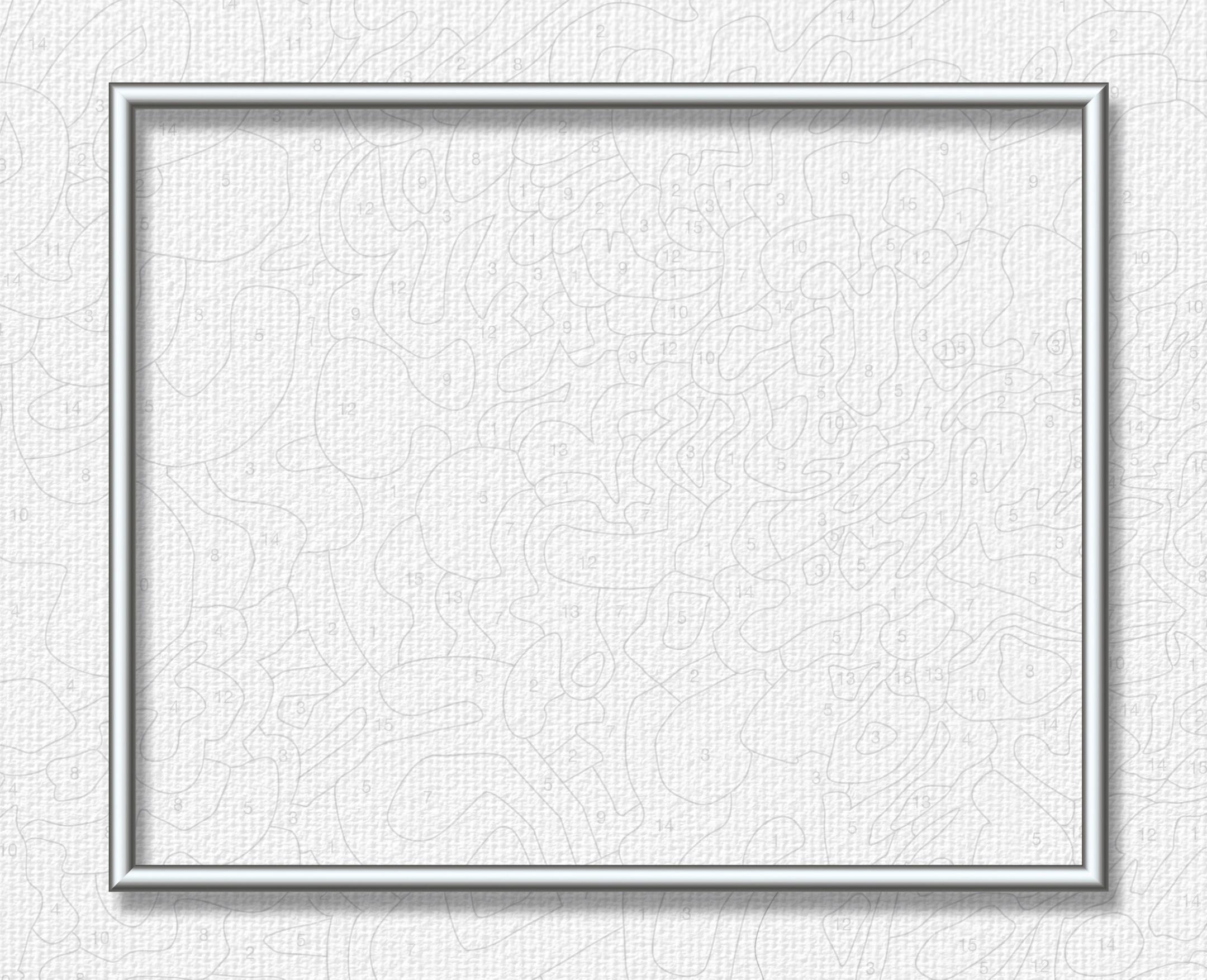 Schipper Bilderrahmen »Malen nach Zahlen, 40x50 cm, silberfarben«, Made in Germany