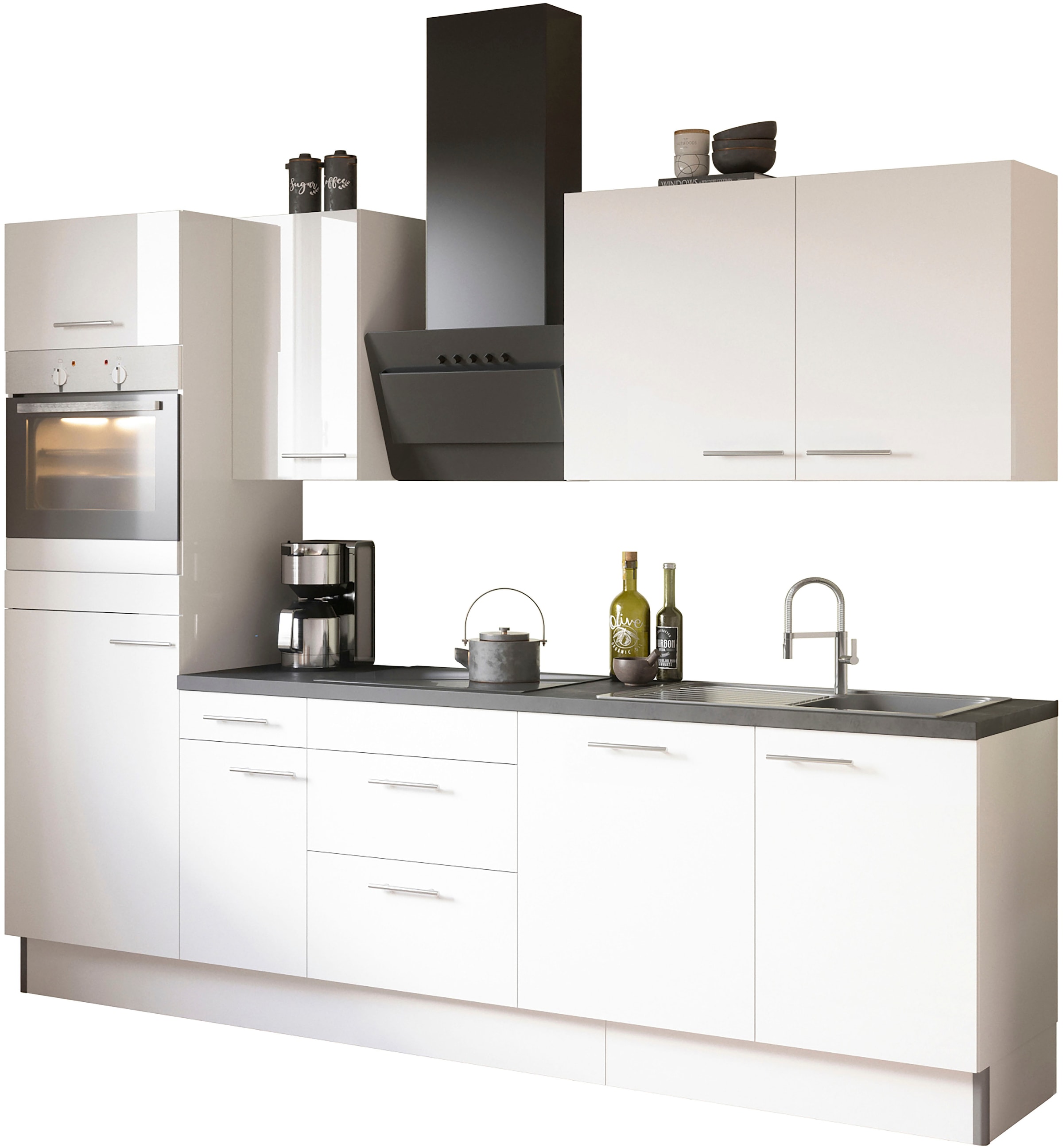 OPTIFIT Küche "Klara" Breite 270 cm, wahlweise mit E-Geräten
