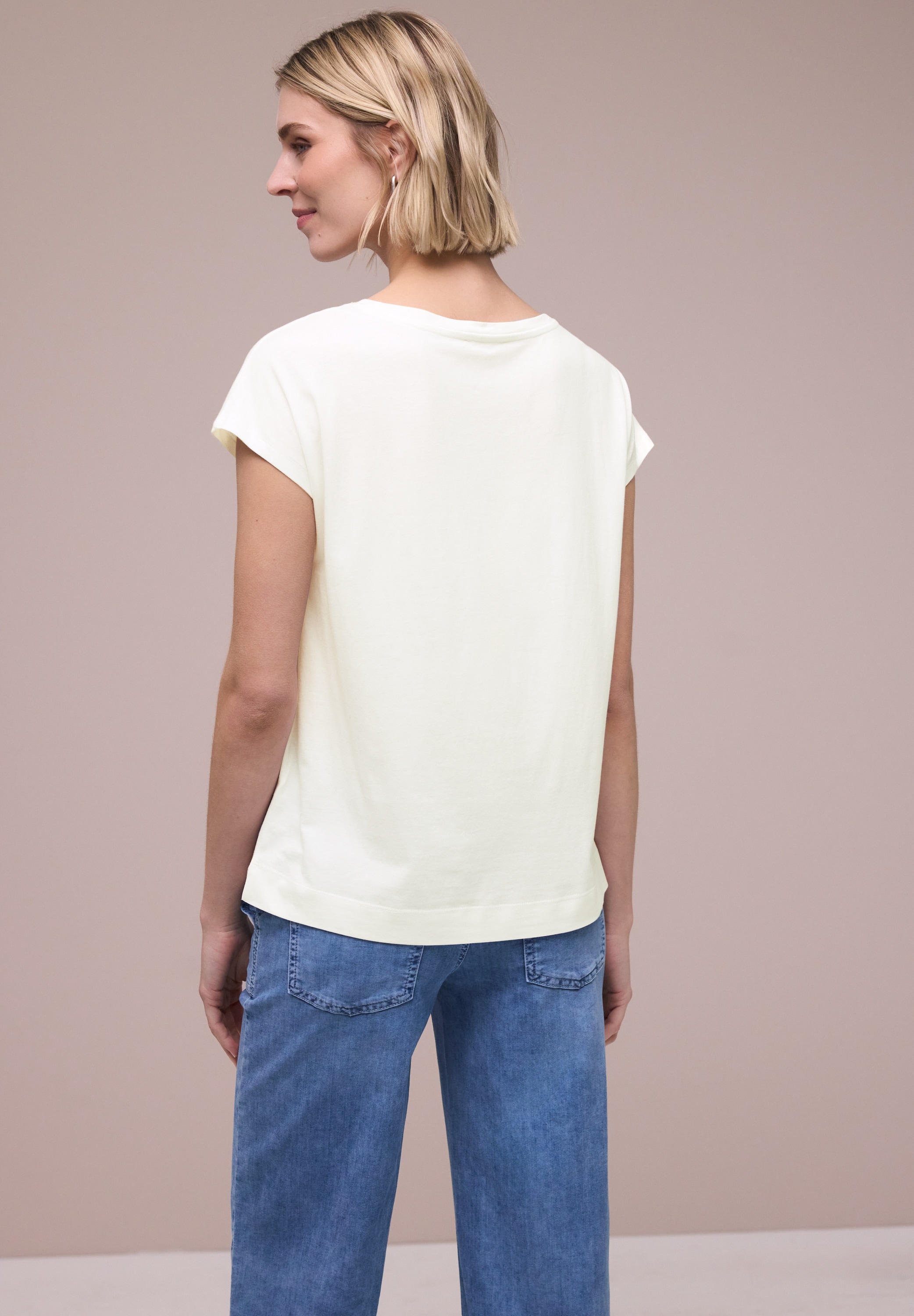 STREET ONE Shirttop Sommershirt mit Print