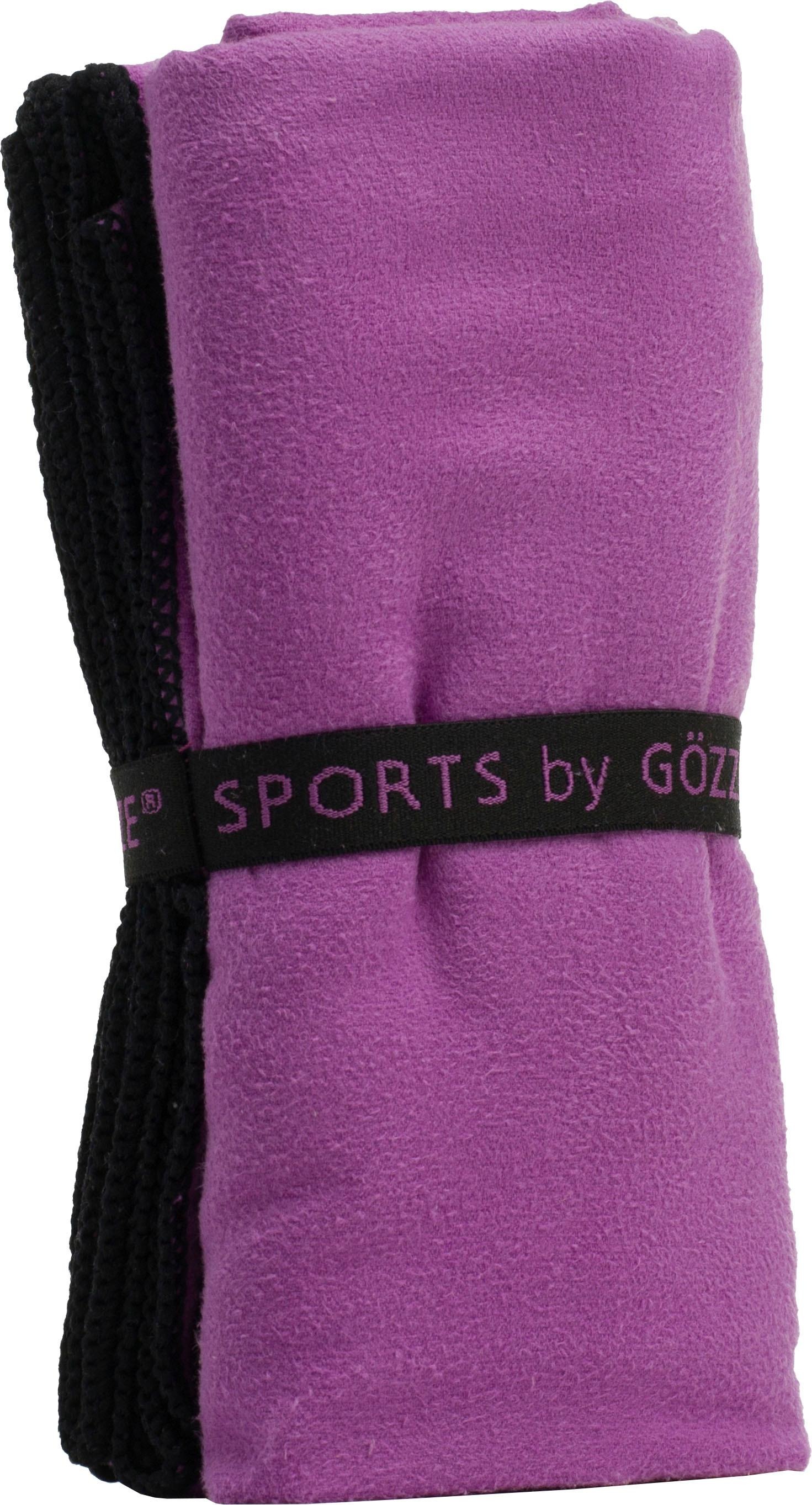 Gözze Sporthandtuch »Sports by Gözze«, (1 St., Sporthandtuch 70 x 140 cm), im Set, schnell trocknend, Mikrofaser, für Sport, Reisen & Camping