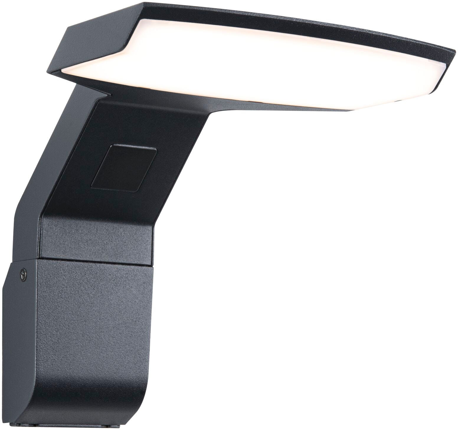 Paulmann LED Außen-Wandleuchte »Zenera 230V anthrazit 2.200 - 3.000 K«, 1 flammig, insektenfreundlich und seewasserresistent
