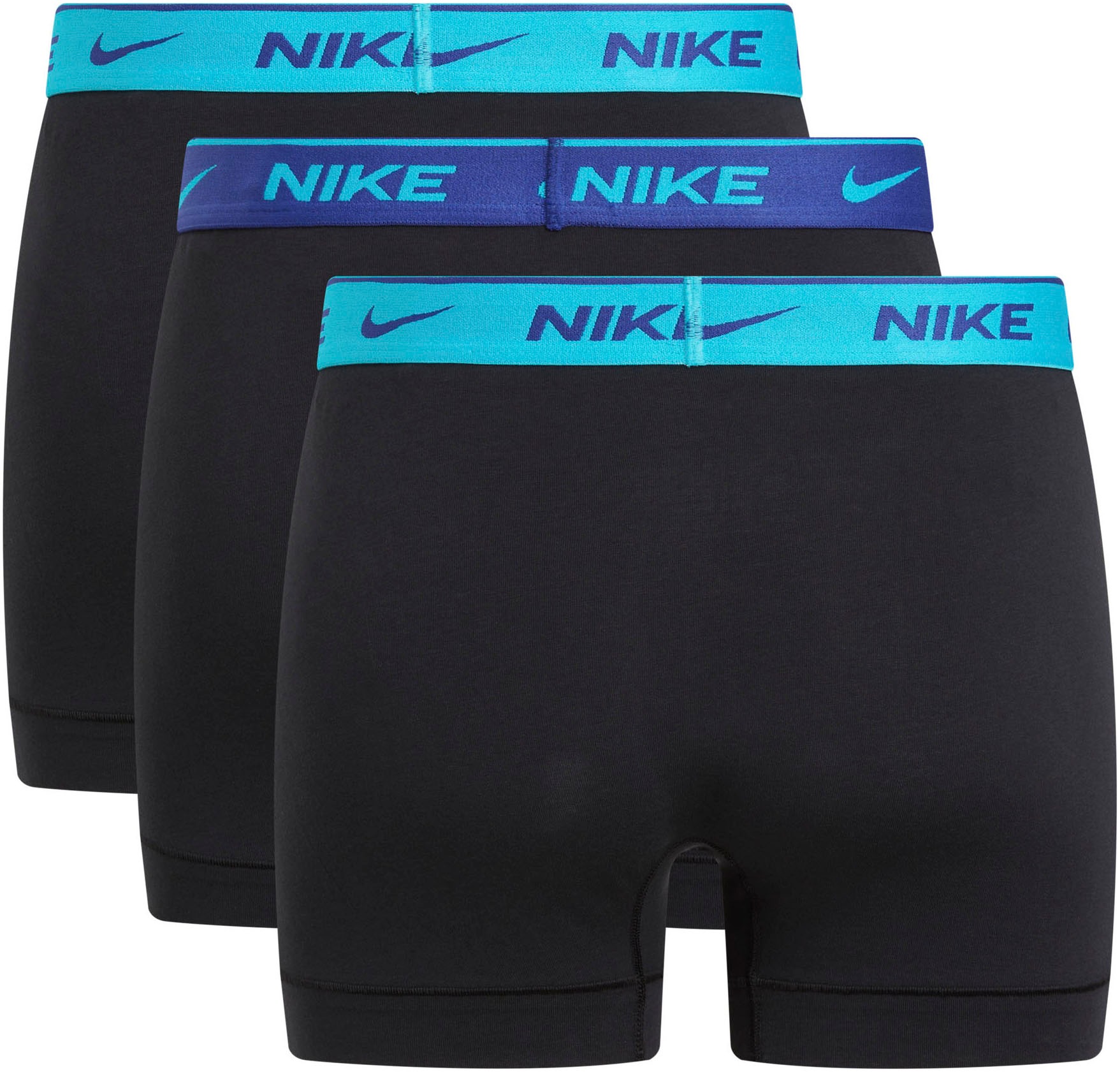 NIKE Underwear Trunk »TRUNK 3PK«, (Packung, 3 St., 3er), mit farbigem NIKE Logo-Elastikbund