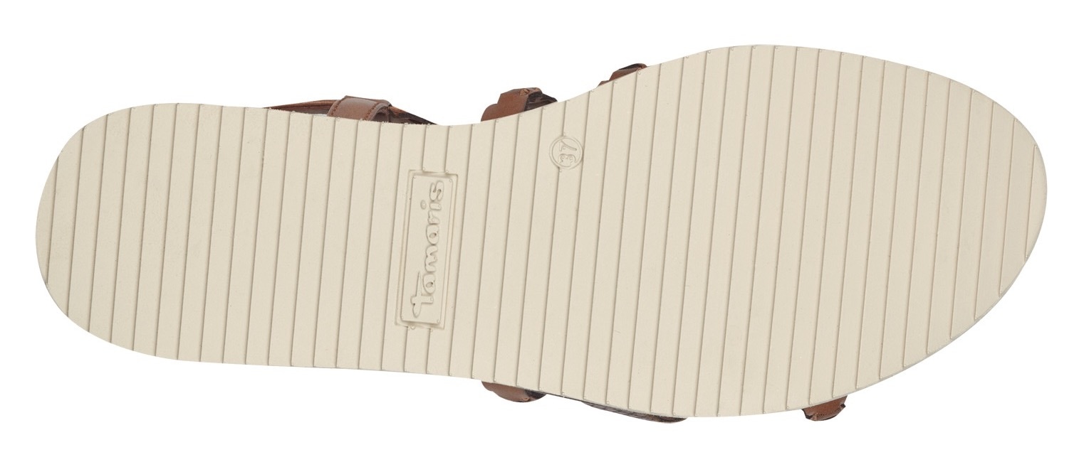 Tamaris Keilsandalette  , Riemchensandale, Sommerschuh mit verstellbarer Schnalle