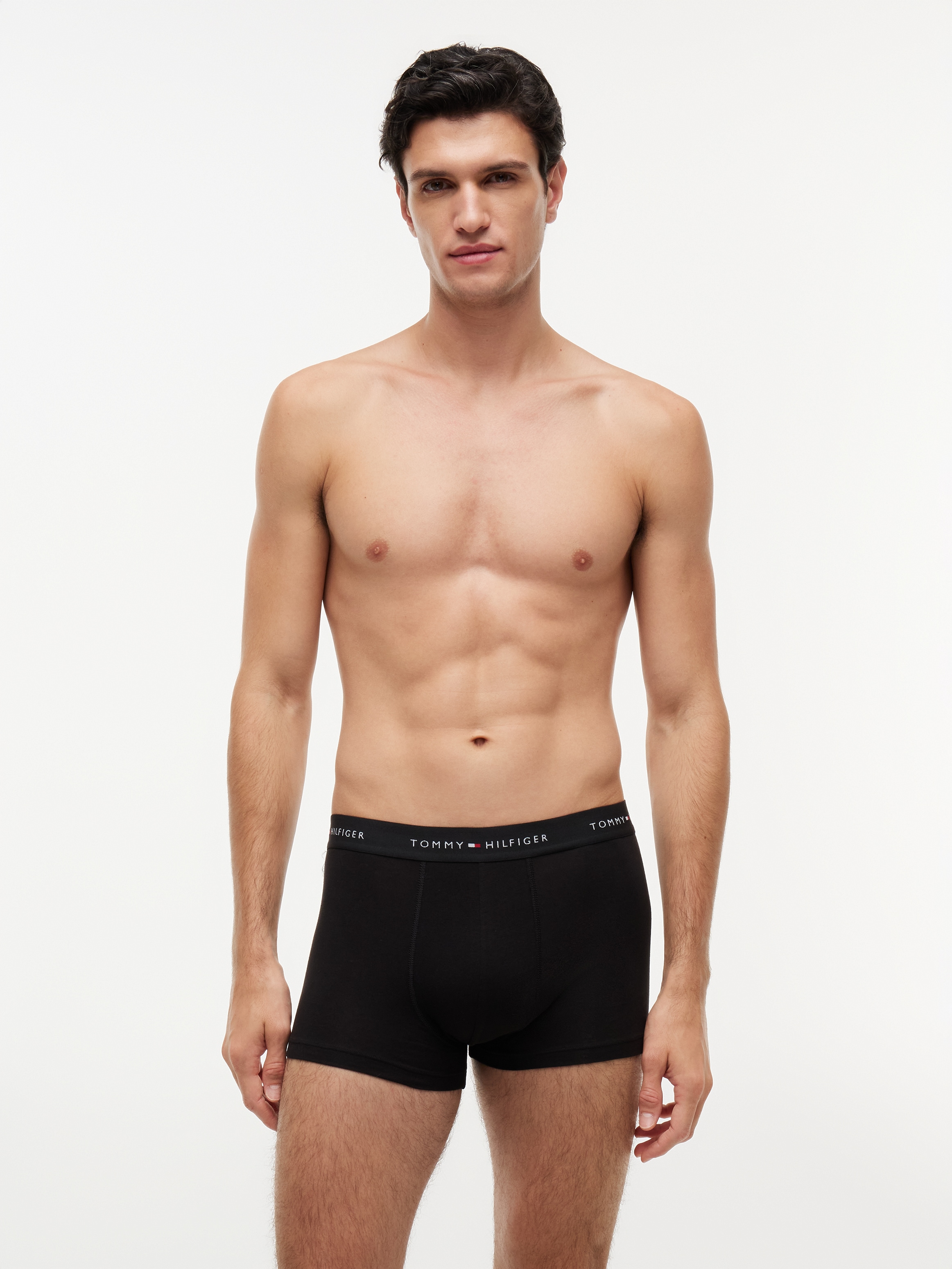 Tommy Hilfiger Underwear Trunk 3 Stk. elastischer Bund mit Logo