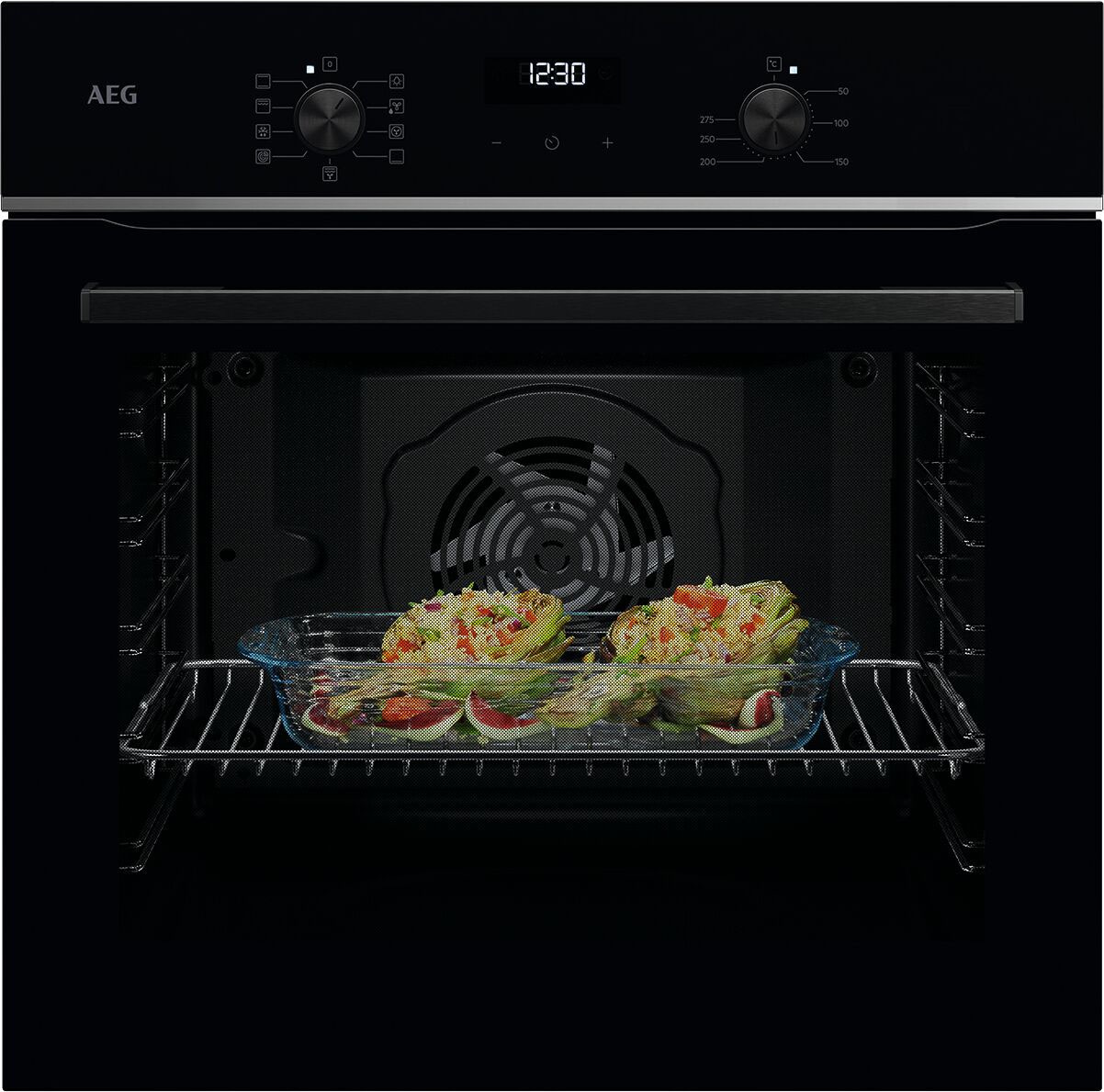 AEG Backofen-Set »TU5AB20WSB 949496391« mit 1-fach-Teleskopauszug Aqua Clean Bis zu 10x weniger sichtbare Kratzer – Made in Germany