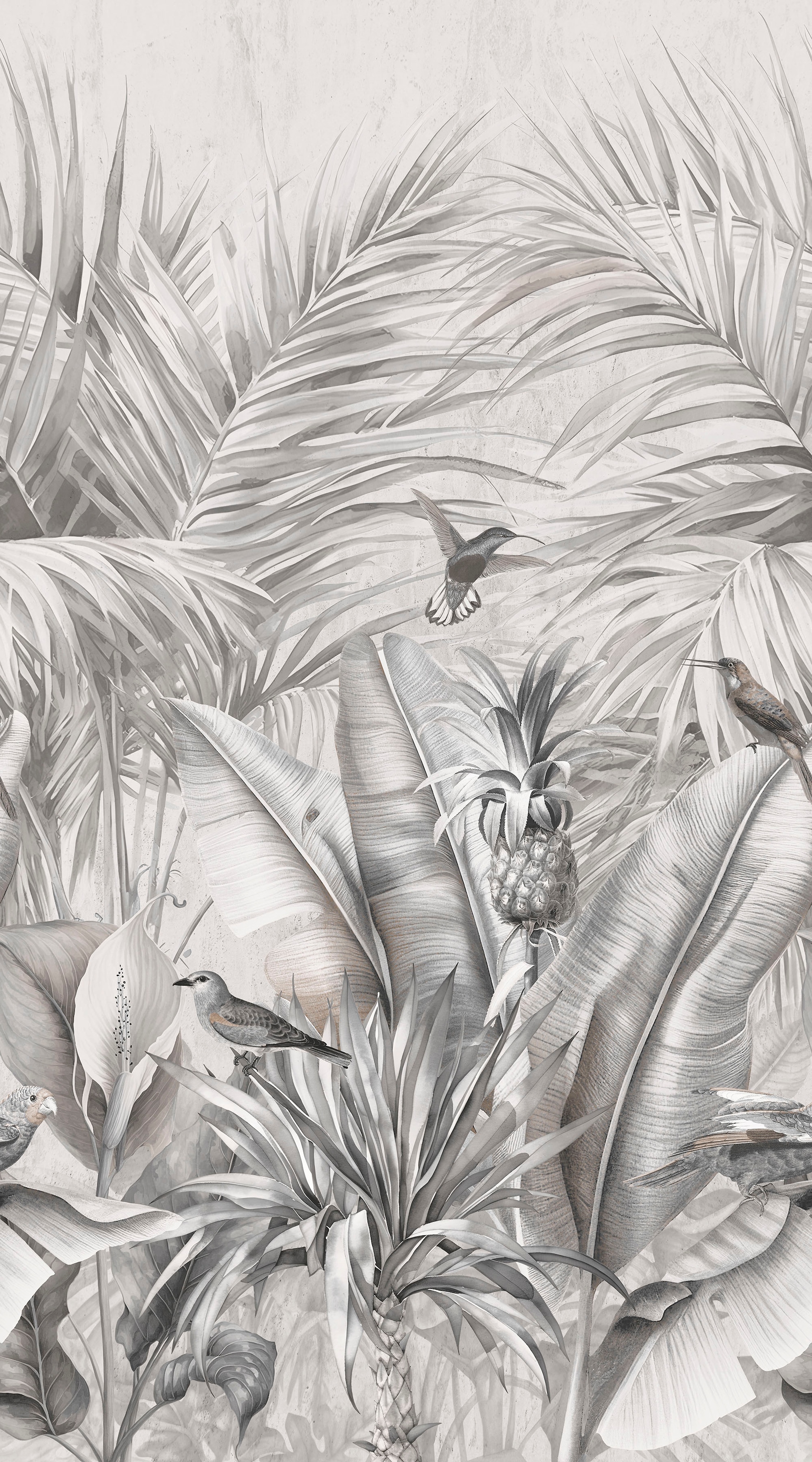 Fashion for walls Fototapete »Ayana« geblümt glatt Phthalate frei