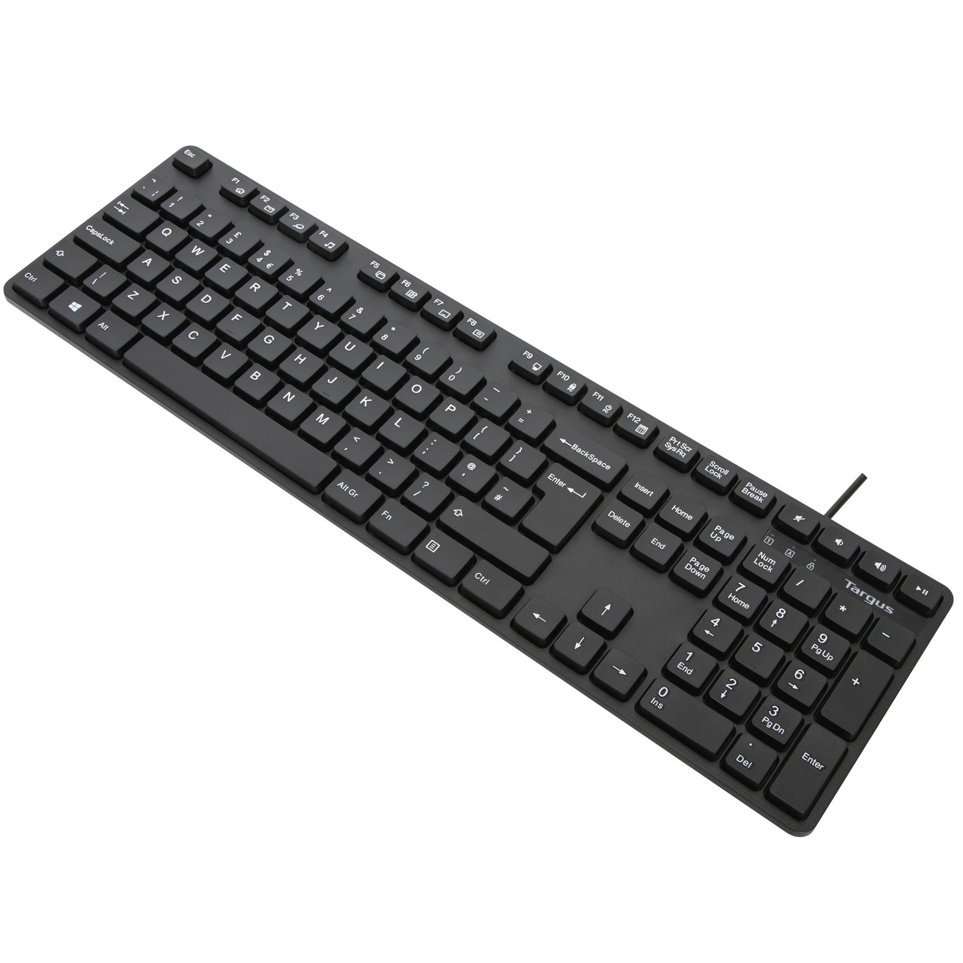 Targus USB-Tastatur »Antimicrobial USB Wired Keyboard - UK Layout«