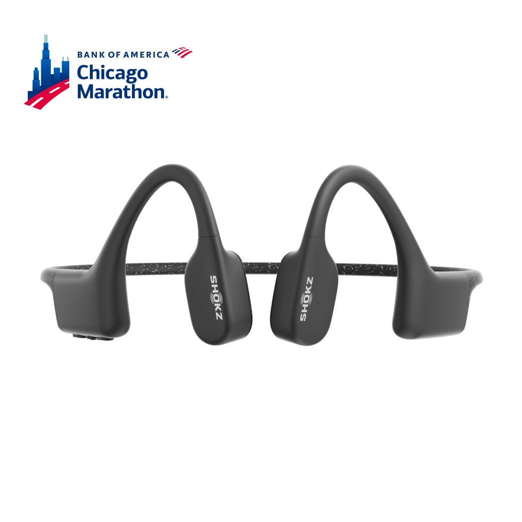 Shokz Open-Ear-Kopfhörer »OpenSwim + Cooling Towel«, integrierter MP3-Player und 4 GB Speicher