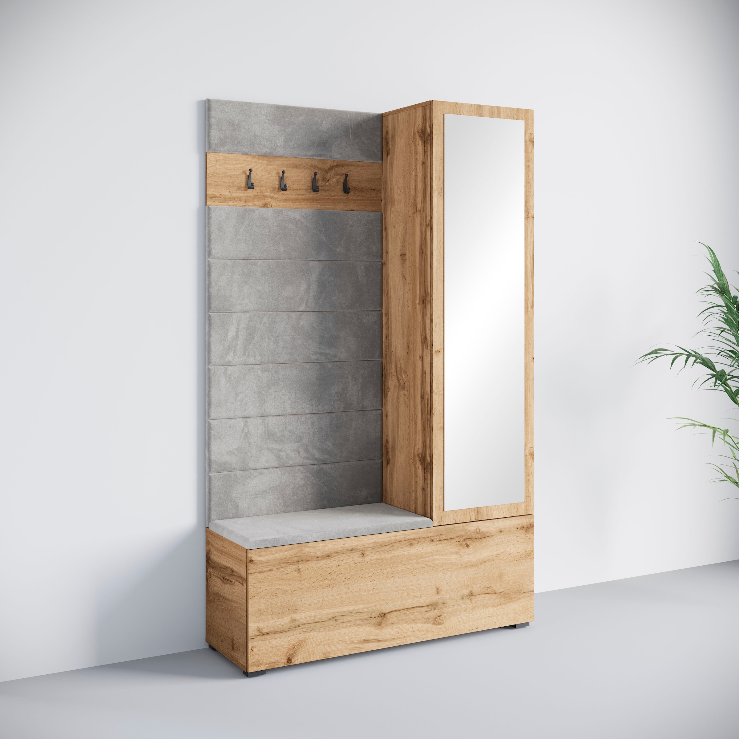 Home affaire Garderoben-Set »TEJO II« Komplett-Set, 1 Stk. tlg.