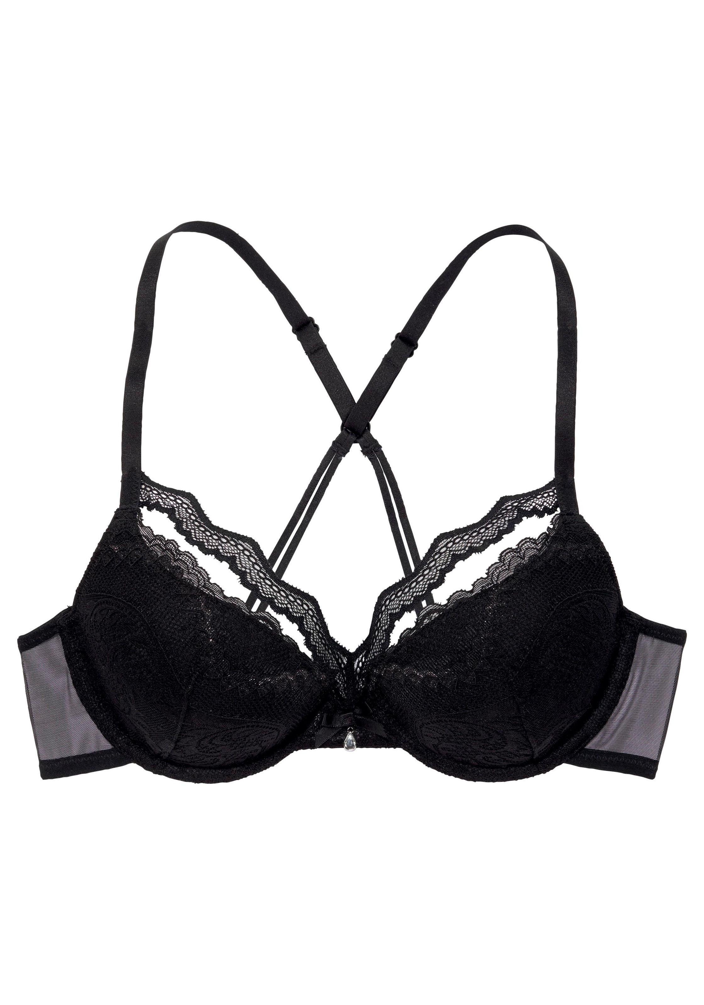 petite fleur gold Push-up-BH, mit herausnehmbaren Kissen, sexy Dessous bei  ♕