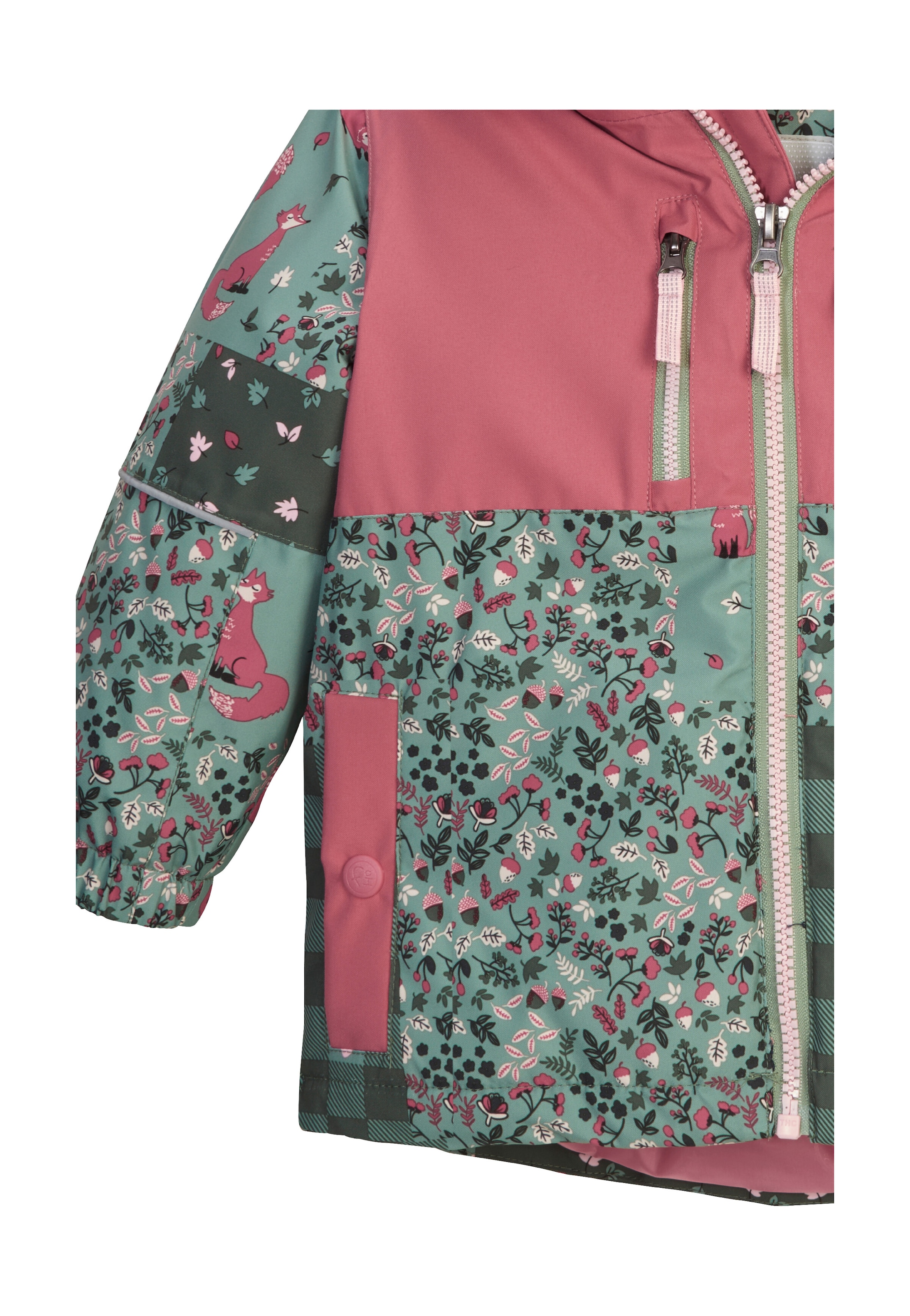 first instinct by killtec Skijacke »FISW 43 MNS SKI JCKT« Wind- und wasserdichte Kinderjacke mit Fleecekapuze und Schneefang