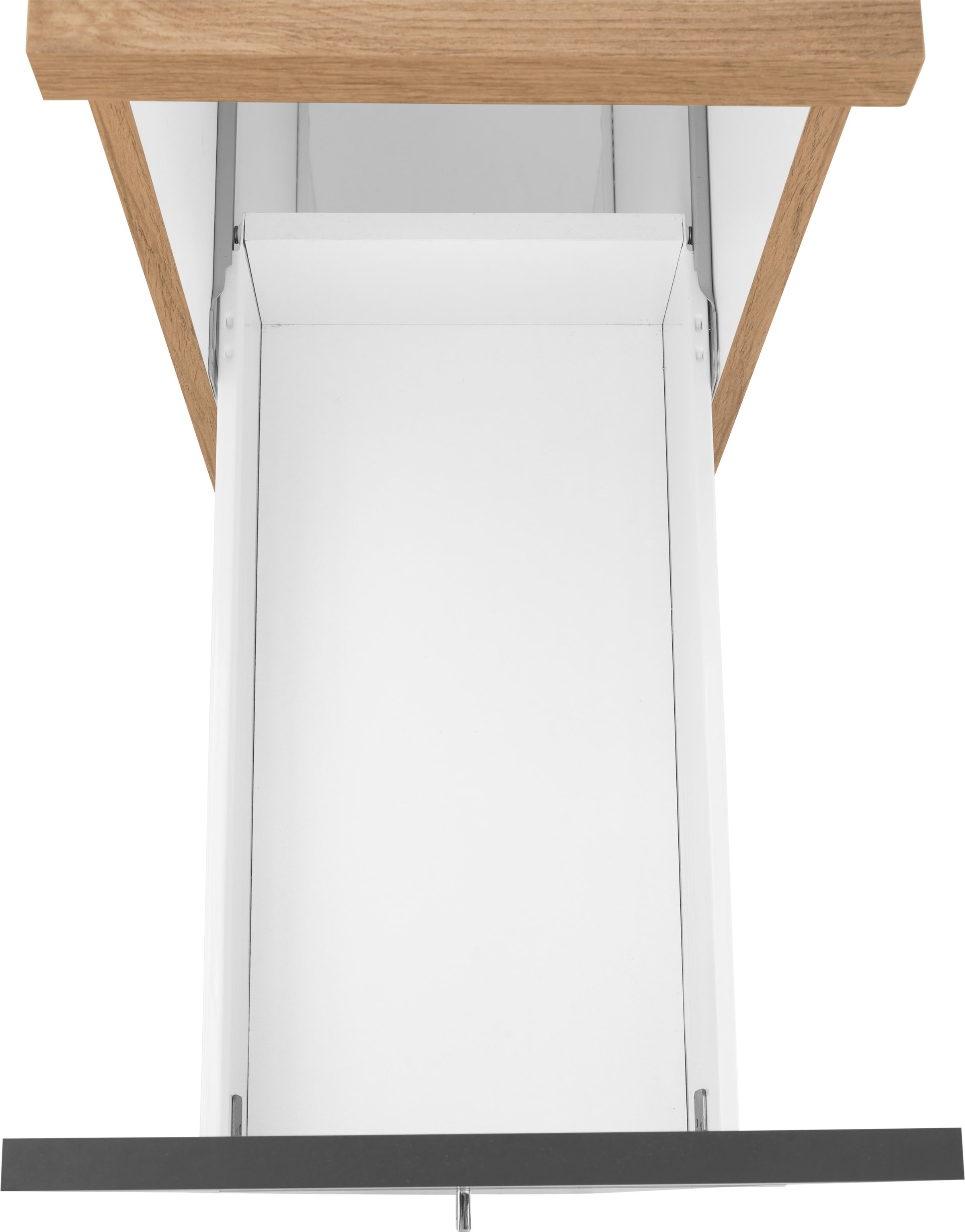 HELD MÖBEL Apothekerschrank »Colmar«, 30 cm breit, 165 cm hoch, mit 3 Ablagen, mit Metallgriff