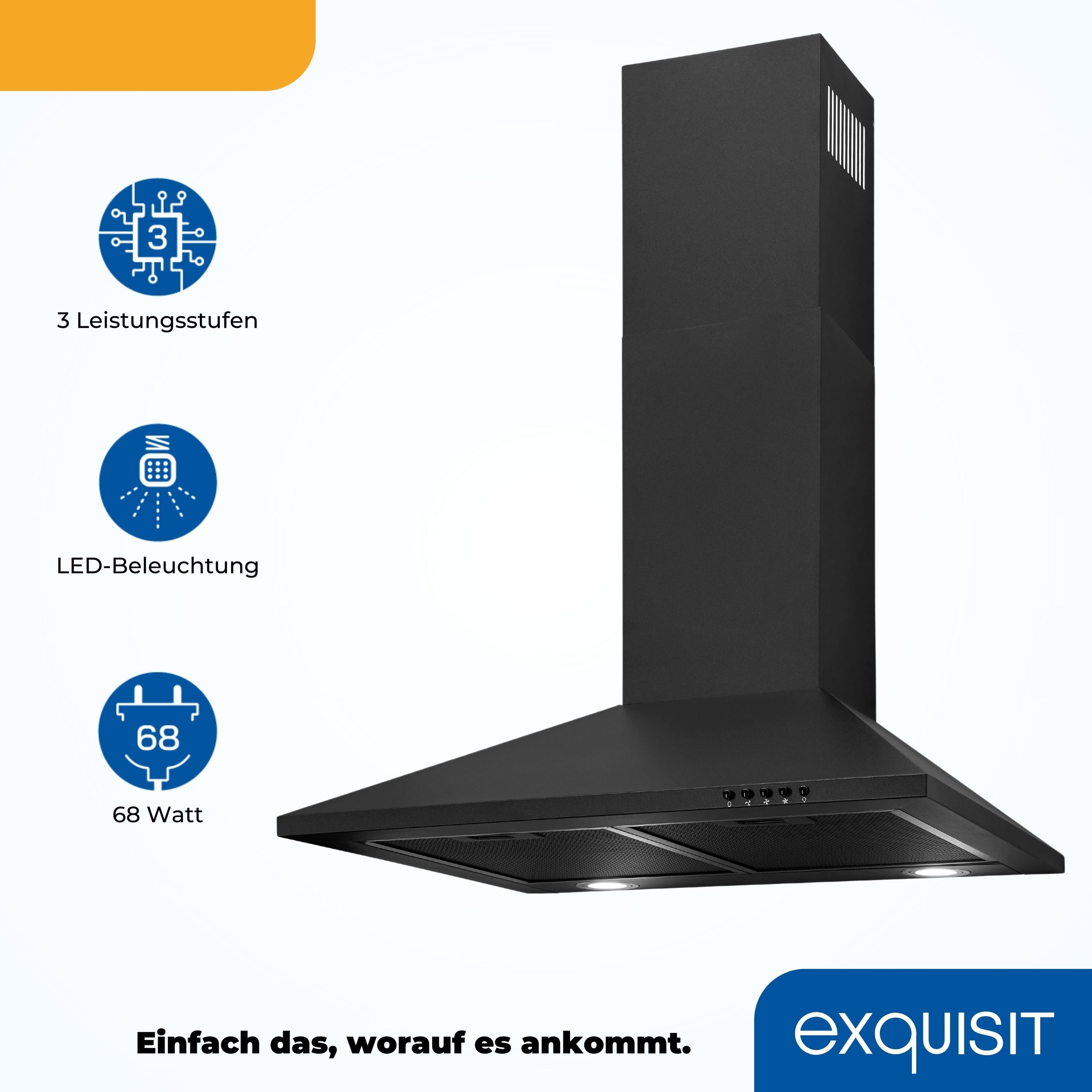 exquisit Wandhaube »KH 60-8.3«