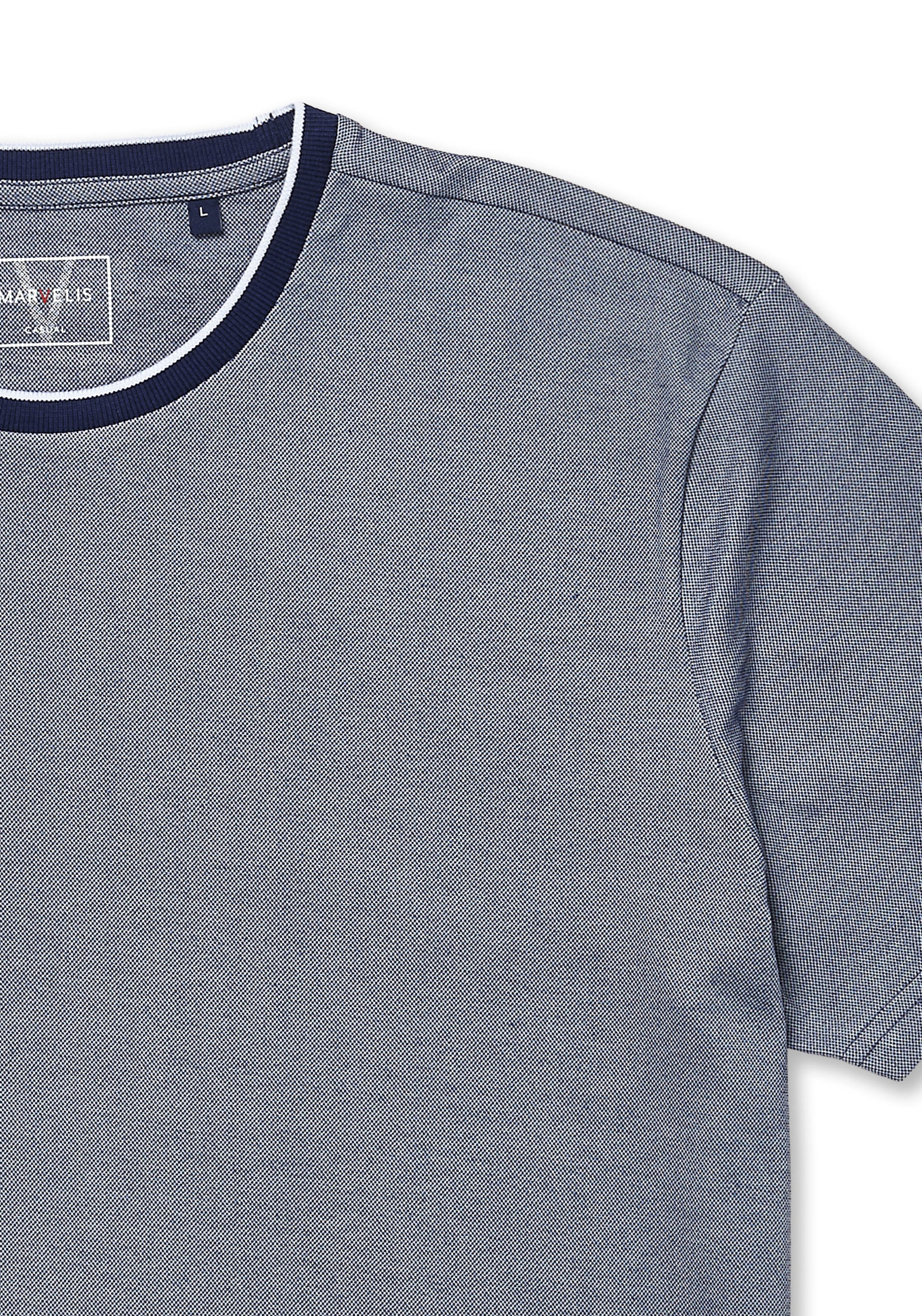 MARVELIS T-Shirt schnelltrocknend, normale Passform