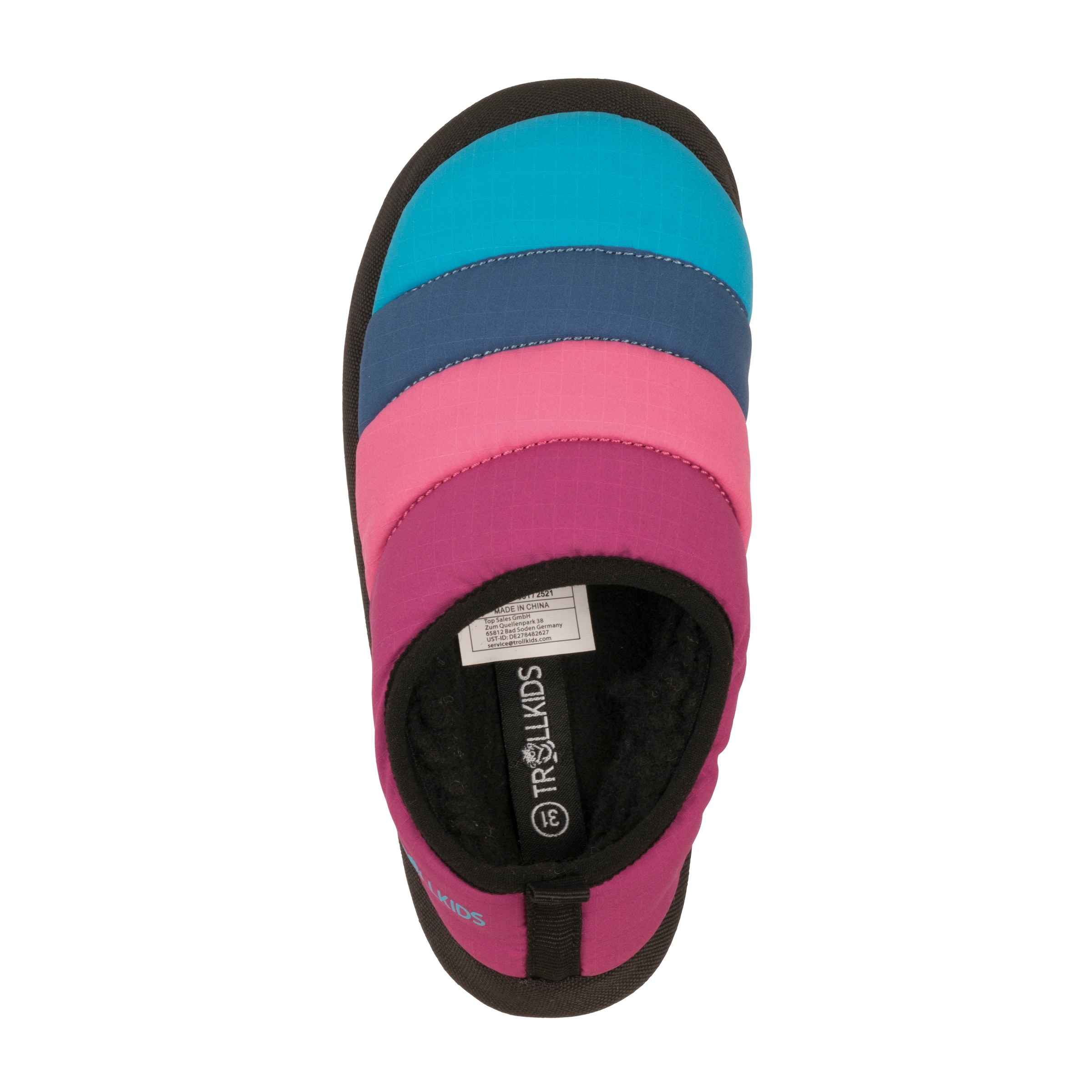 TROLLKIDS Hausschuh »KIDS HUT MULE XT«  warm, stoßdämpfend, Anziehschlaufe