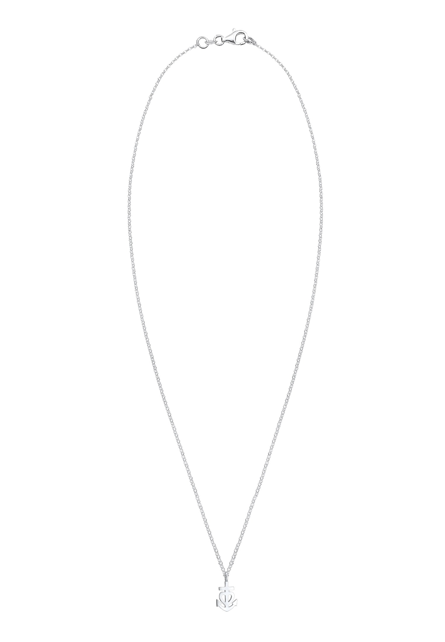 Elli Kette mit Anhänger »Halskette Anker Herz Kreuz 925 Sterling Silber«