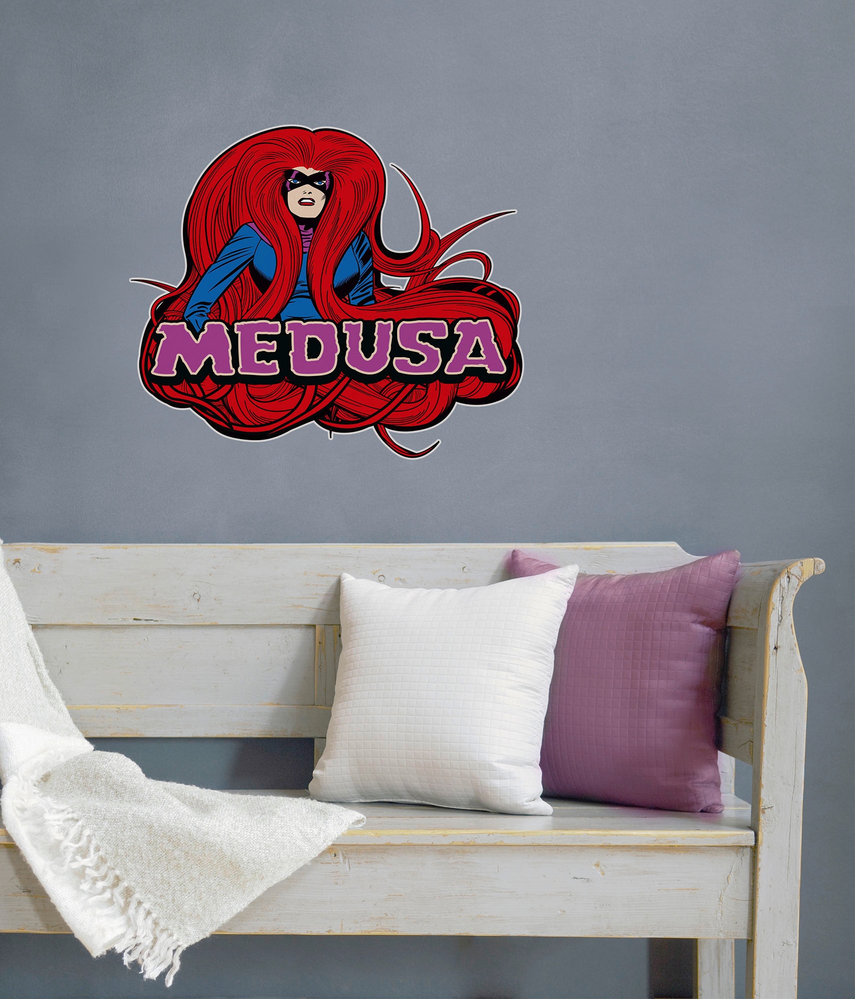 Comic Wandtattoo (Breite x cm 3 Garantie »Medusa Jahren Classic«, XXL Höhe), 50x70 kaufen selbstklebendes | St.), mit online Komar (1 Wandtattoo