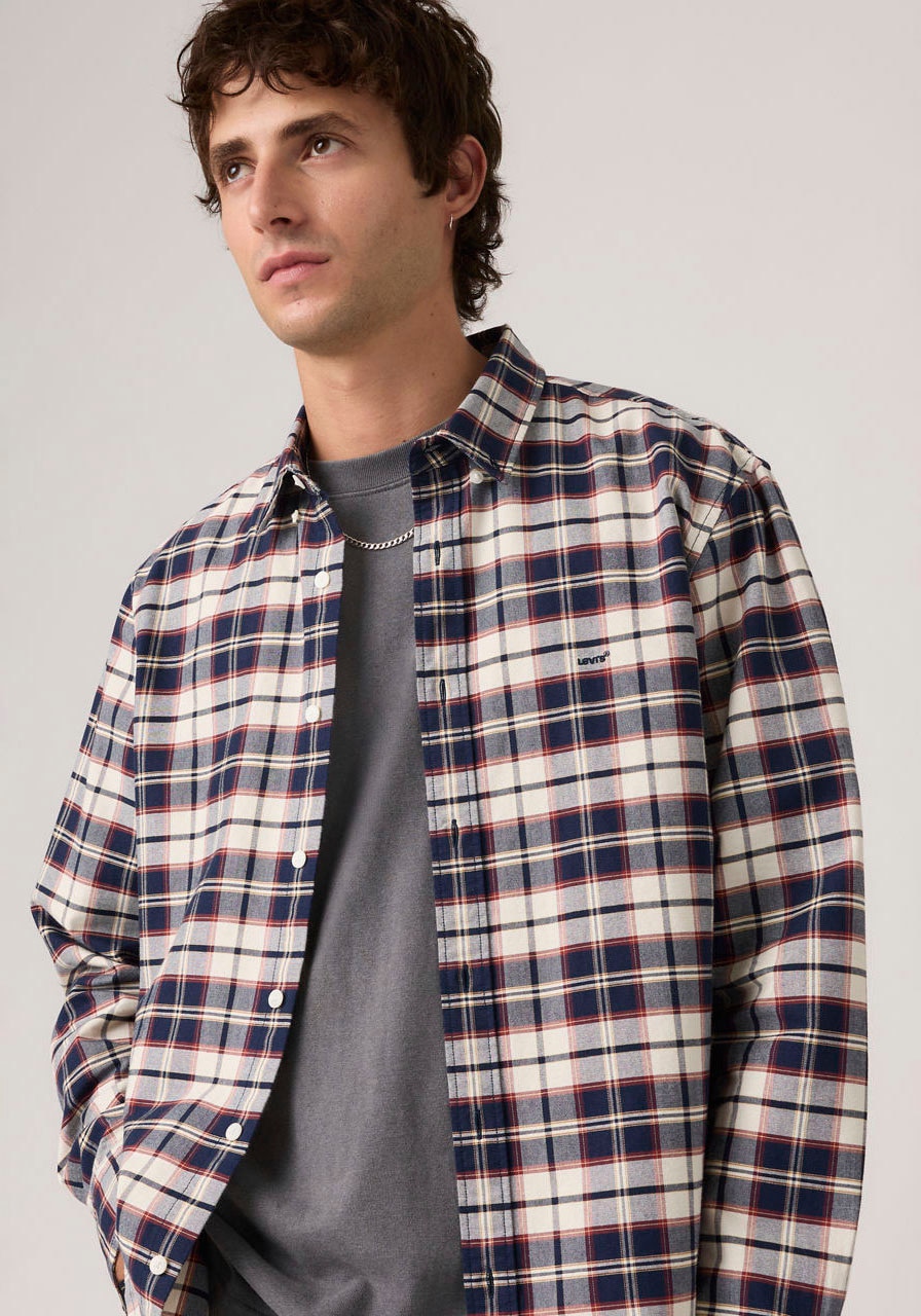 Levi's® Karohemd »AUTHENTIC BUTTON DOWN« im Karo Muster