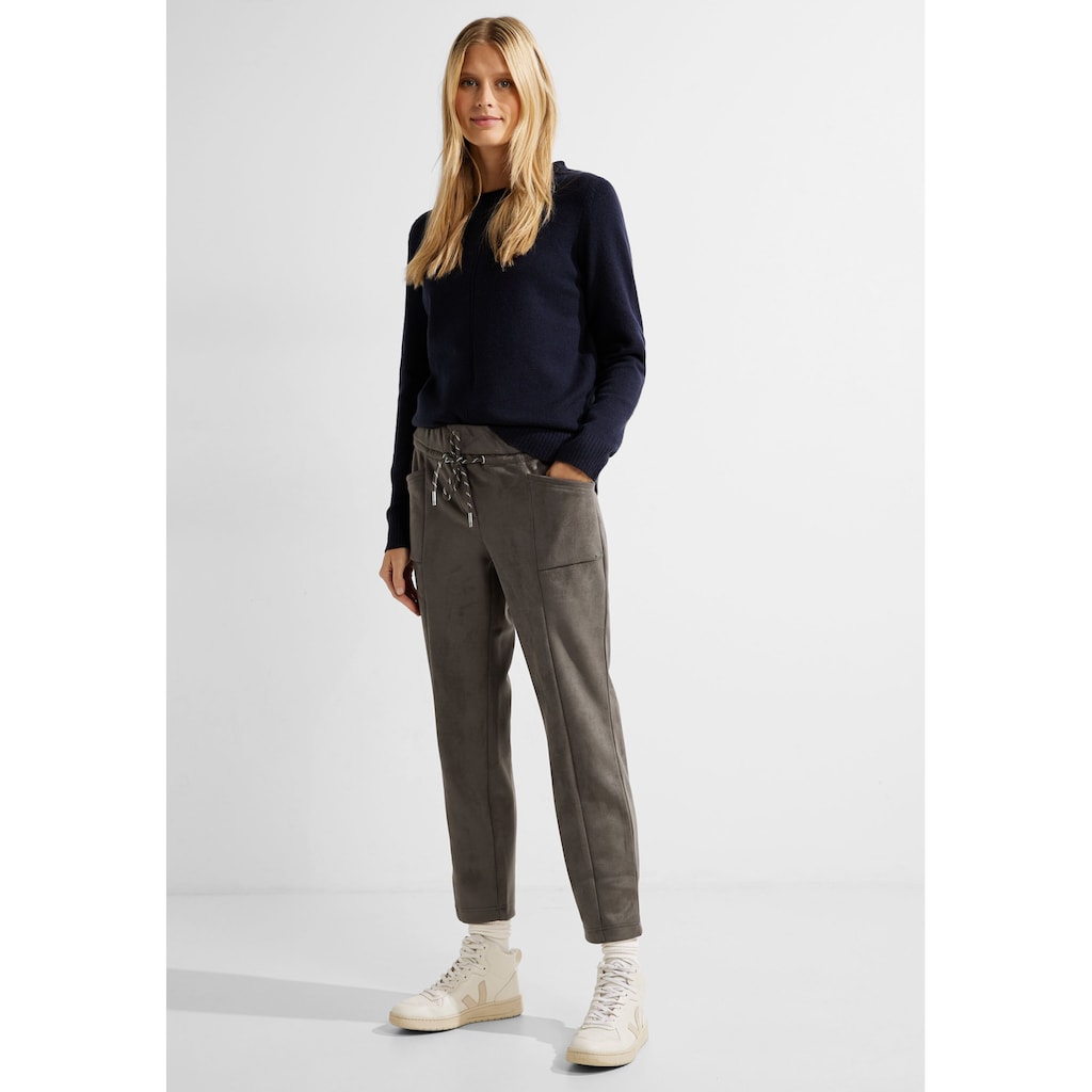 Cecil Jogger Pants »Velourshose Style Tracey«