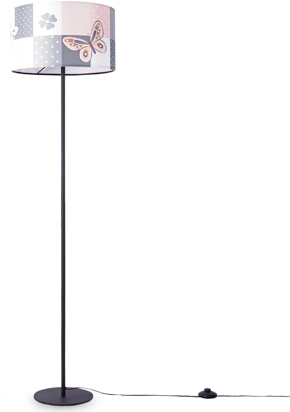 online Kinderzimmer Jahren Home Garantie »Cosmo 220«, 3 Kinderlampe Paco kaufen 1 mit XXL Lampe Stehlampe Babyzimmer E27 | Schmetterling Blumen flammig-flammig,