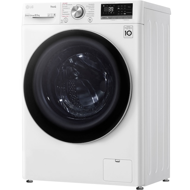 LG Waschmaschine »F2V7SLIM8E«, F2V7SLIM8E, 8,5 kg, 1200 U/min, TurboWash® -  Waschen in nur 39 Minuten mit 3 Jahren XXL Garantie