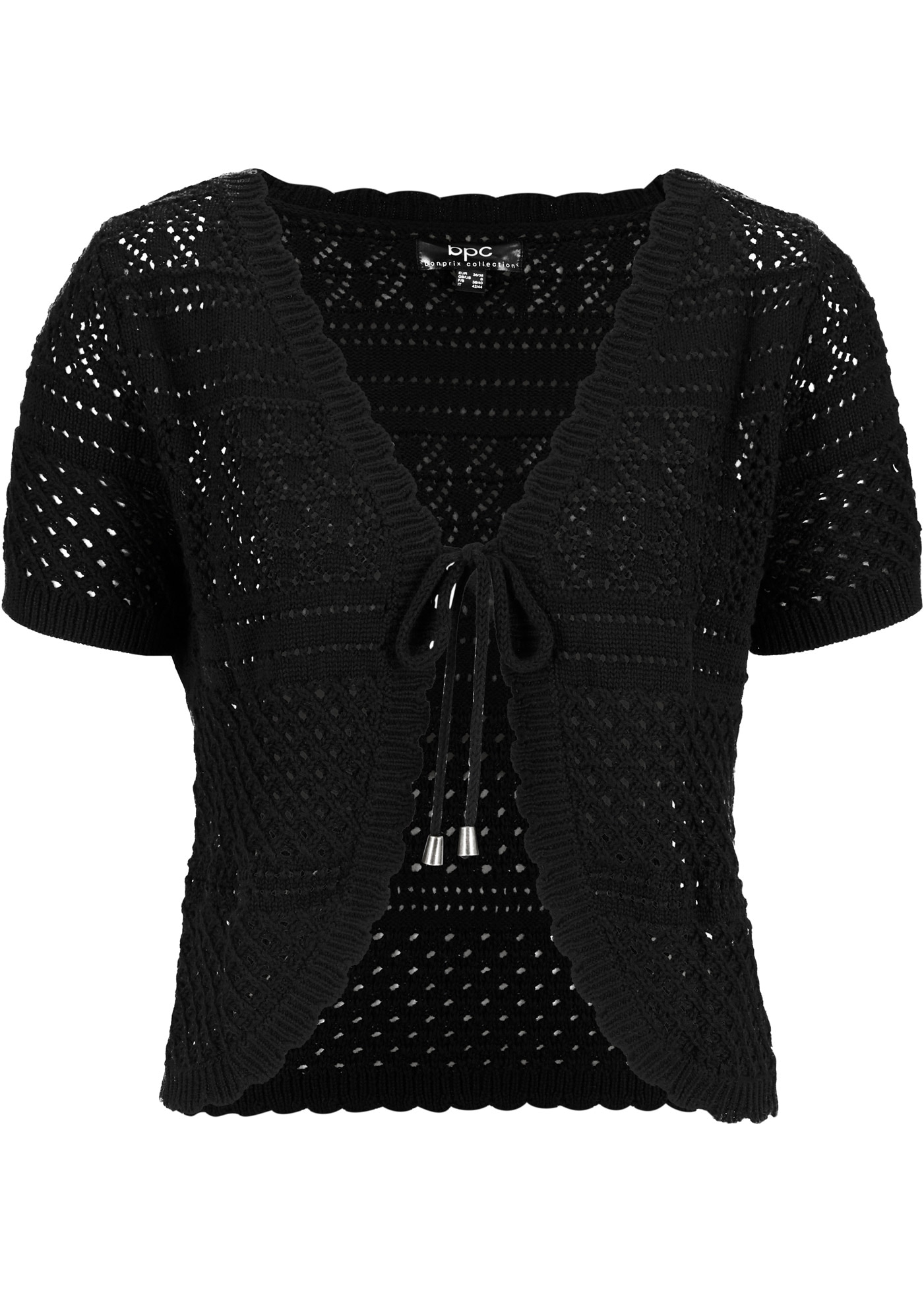 bonprix Bolero in Häkeloptik