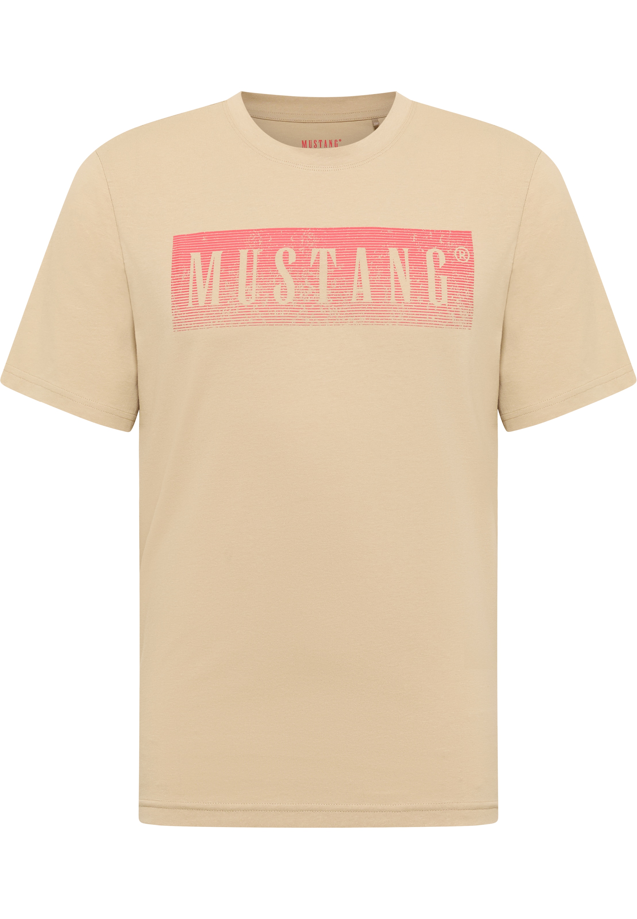 MUSTANG T-Shirt »MU-Austin Block Logo« Regular fit