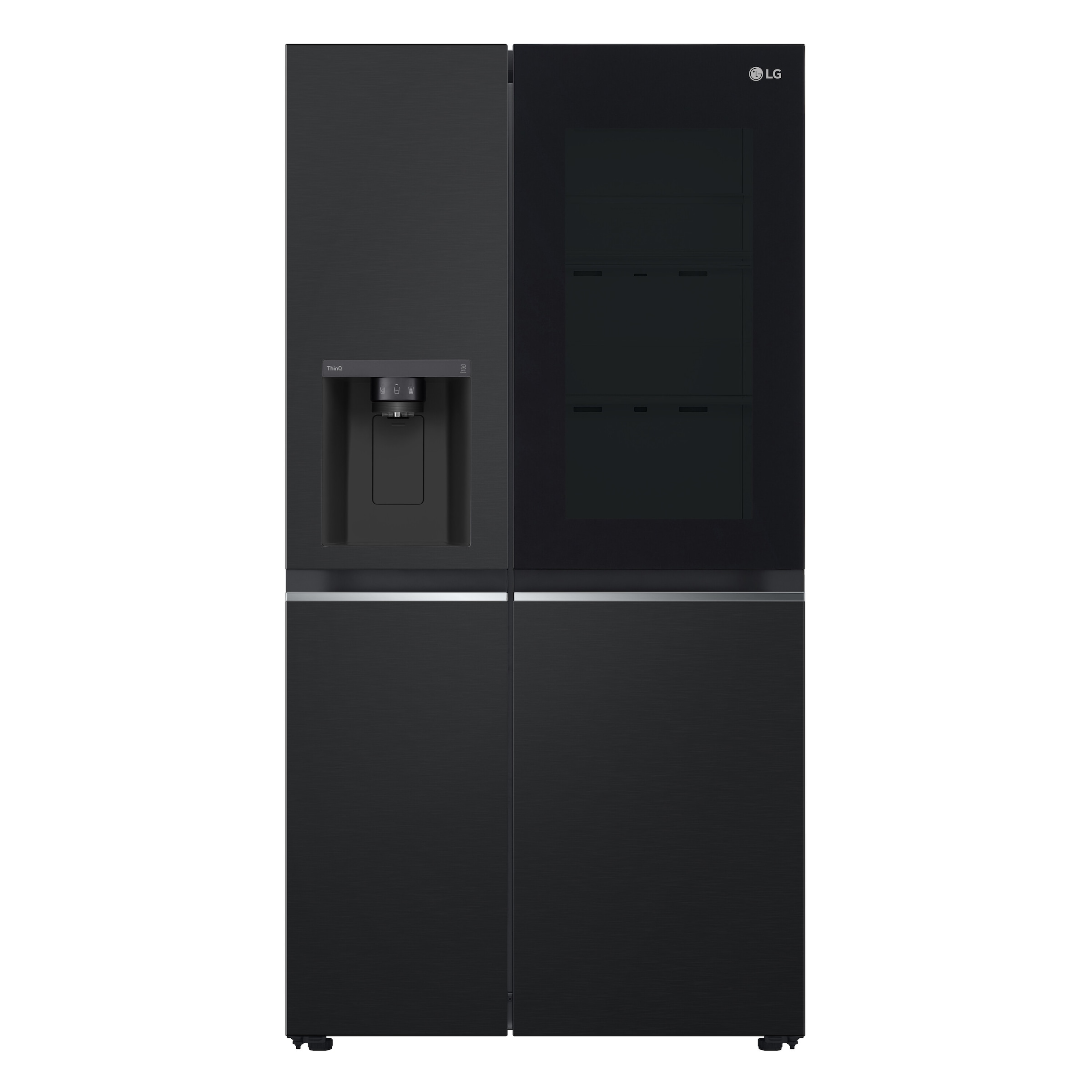 LG Side-by-Side »LG InstaView«, GSGV81EPLL, 179 cm hoch, 91,3 cm breit mit 3  Jahren XXL Garantie | Side-by-Side Kühlschränke