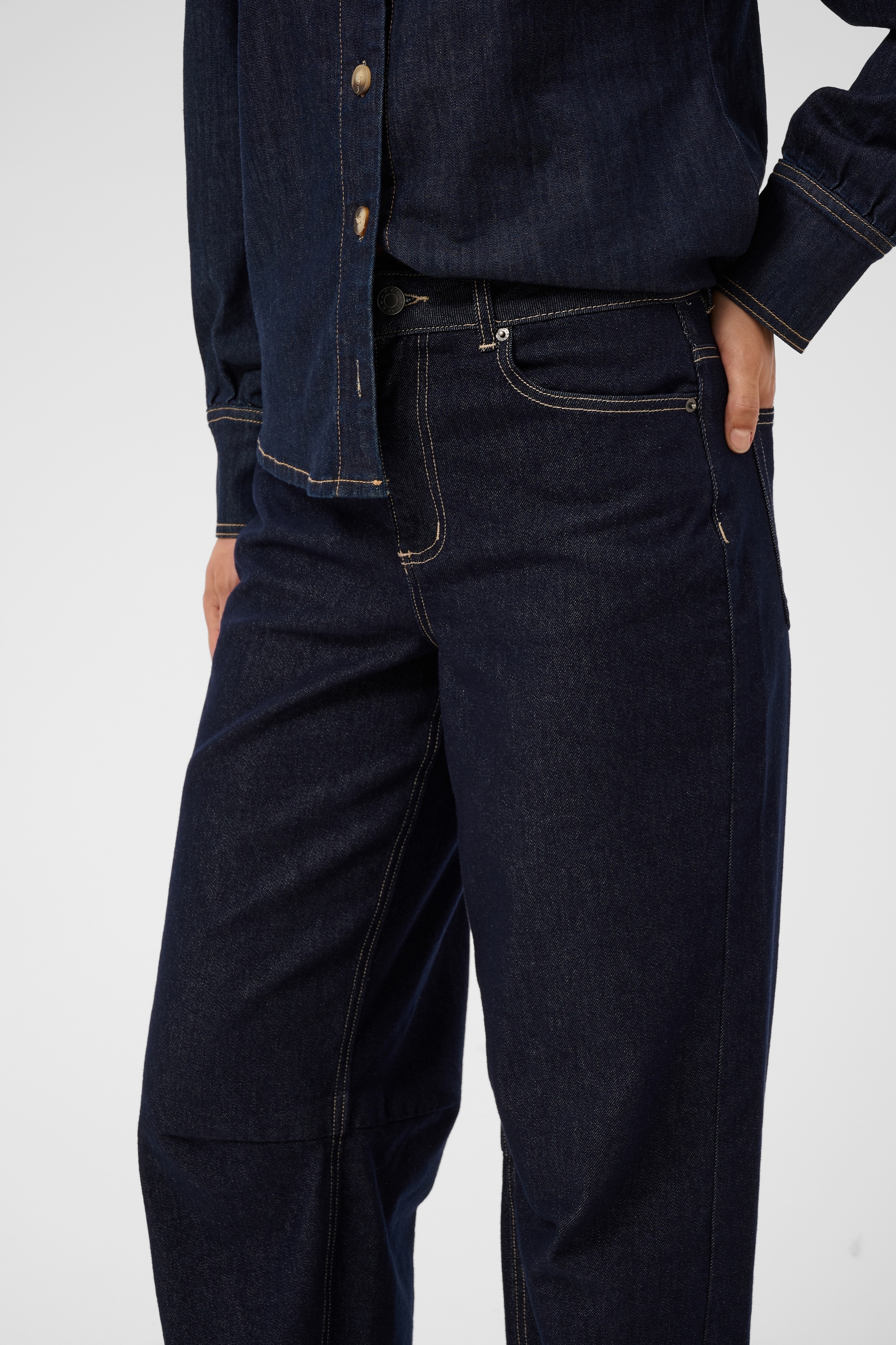 KAFFE Regular-fit-Jeans »Damen Jeans KAghita«