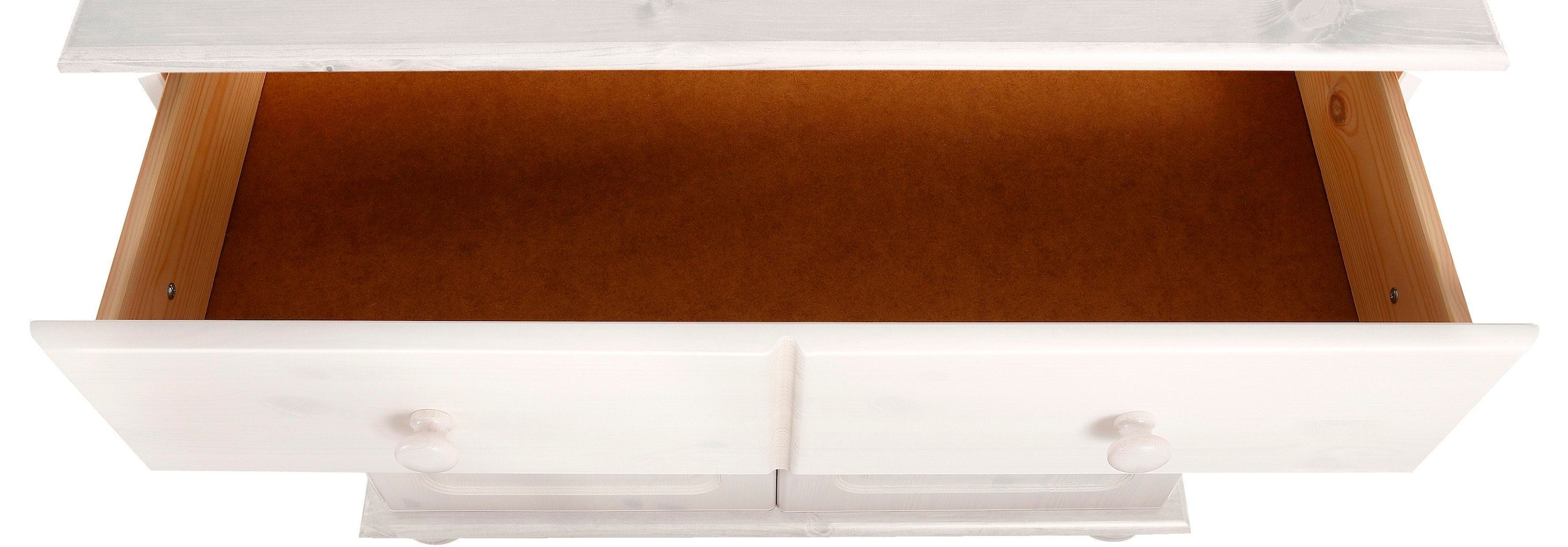 Home affaire Sideboard »Mette«, mit gefrästen, kugelförmigen Füßen, Breite 80 cm
