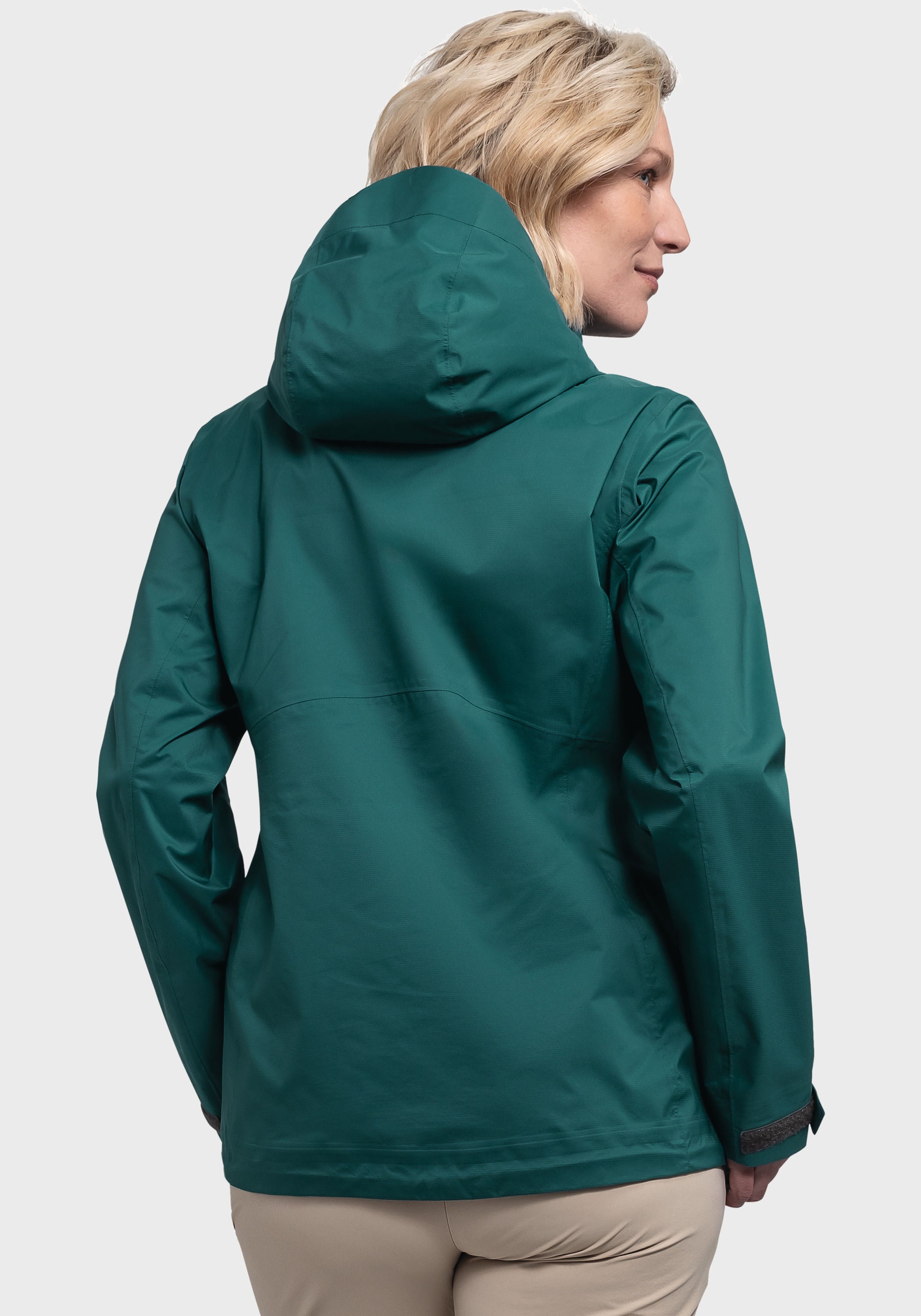 Schöffel Outdoorjacke »2.5L Jacket Aiplspitz L«, mit Kapuze