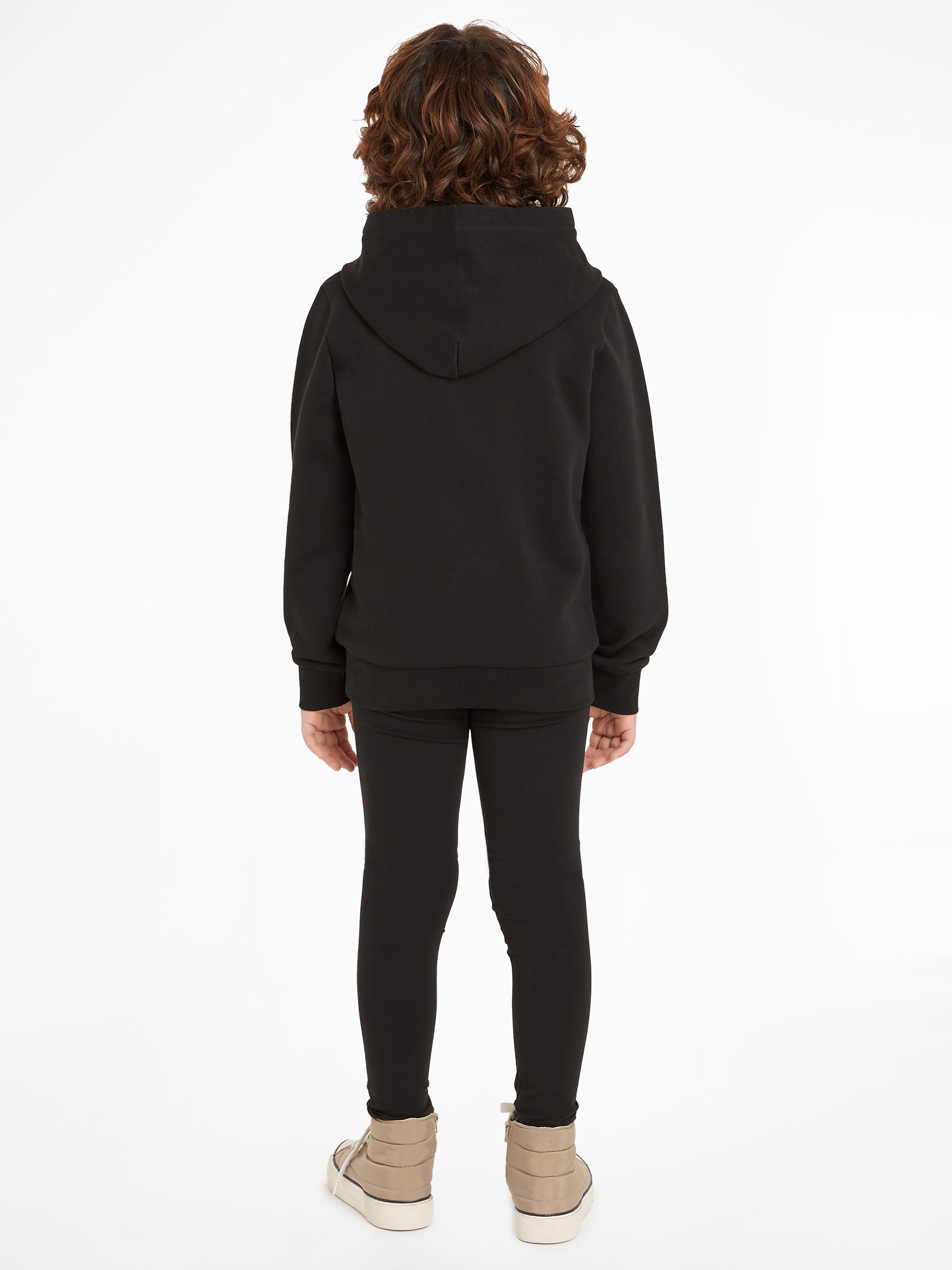 Calvin Klein Jeans Langarmshirt & Leggings »INST.LOGO RLX.HOODIE LEGGING SET«, für Kinder bis 16 Jahre