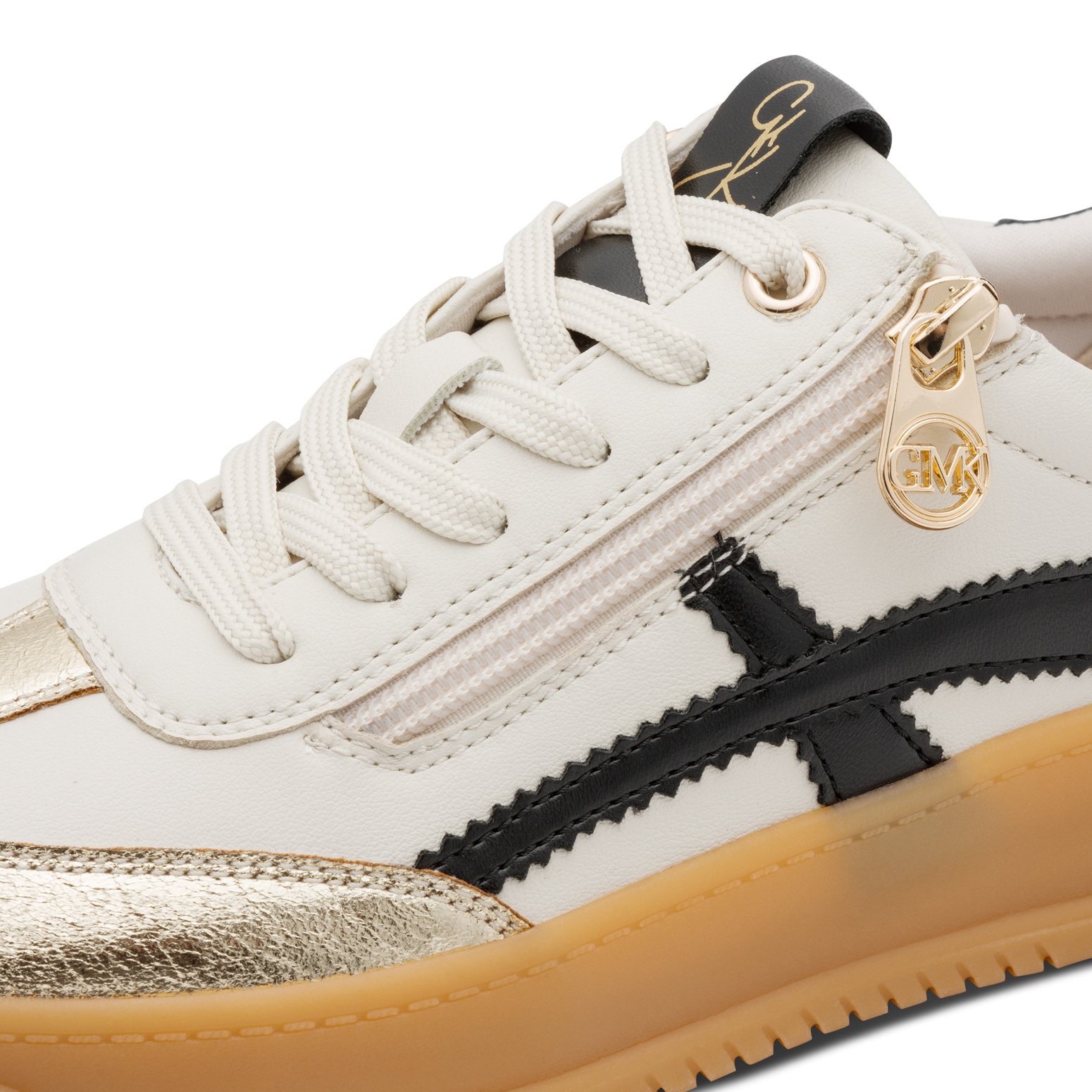 MARCO TOZZI by GMK Plateausneaker  Freizeitschuh, Halbschuh, Schnürschuh mit Kontrastbesätzen