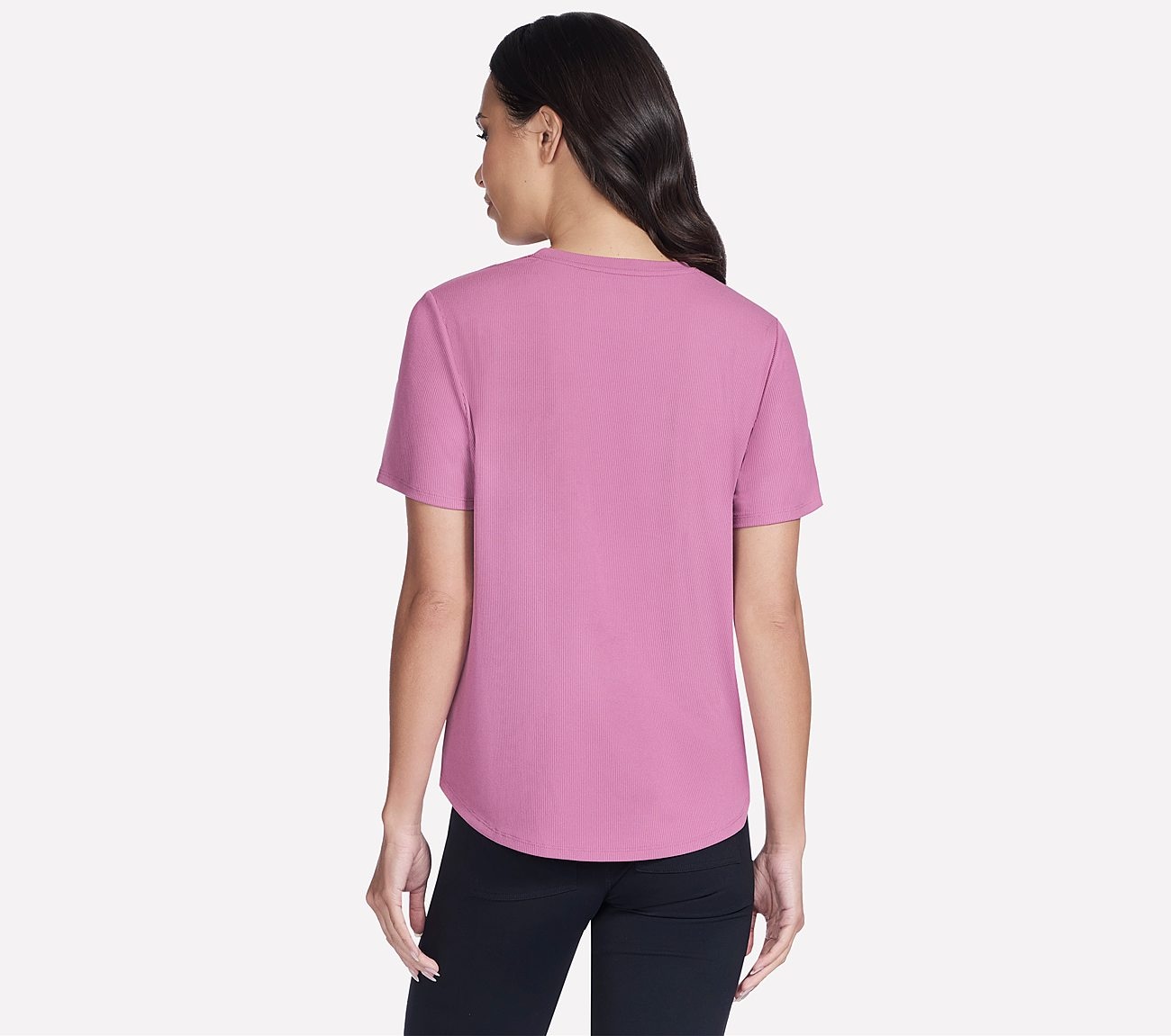 Skechers Funktionsshirt »GOWALK LUXE RIB TEE«, (1 tlg.)
