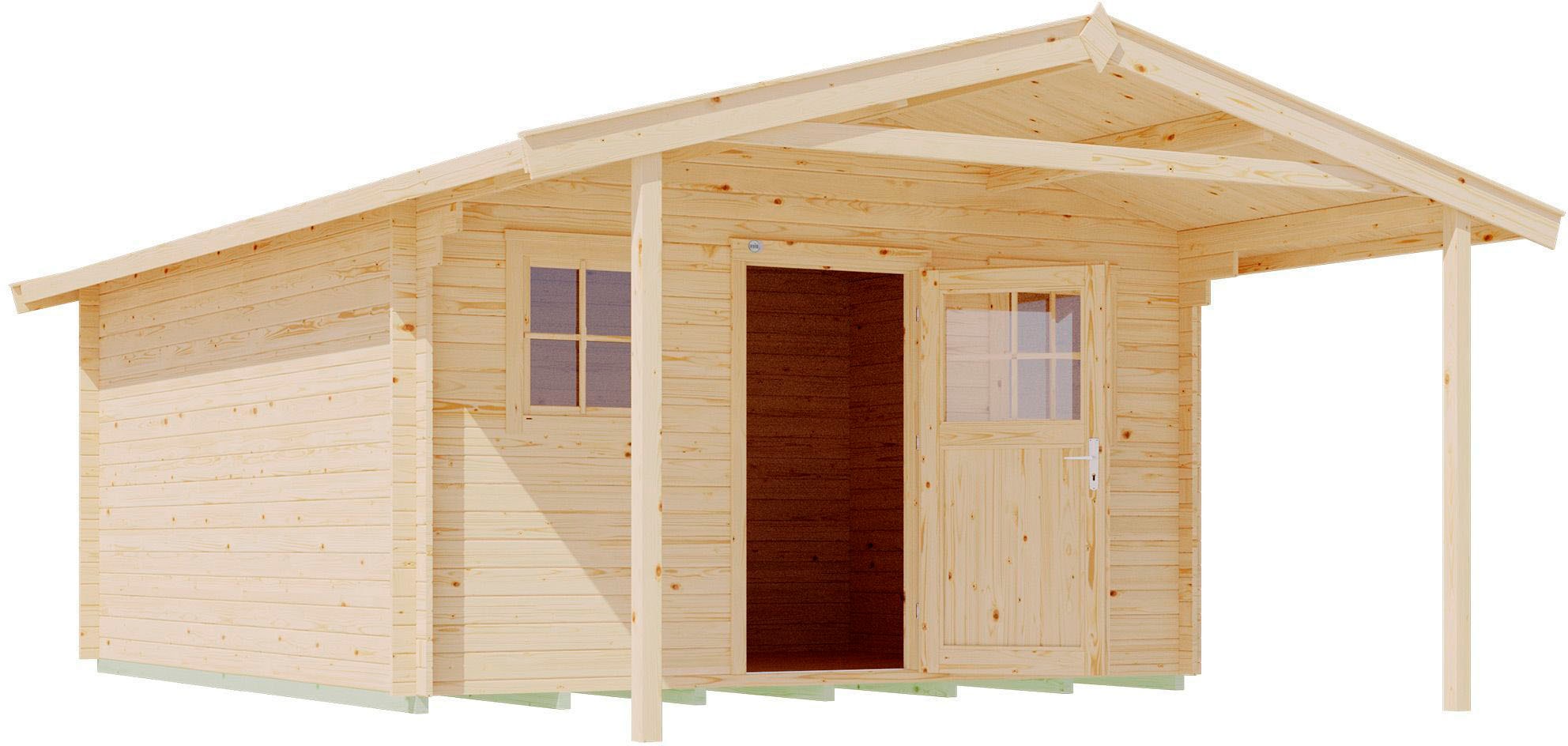 weka Gartenhaus »110 A Gr.2, 28 mm, natur«