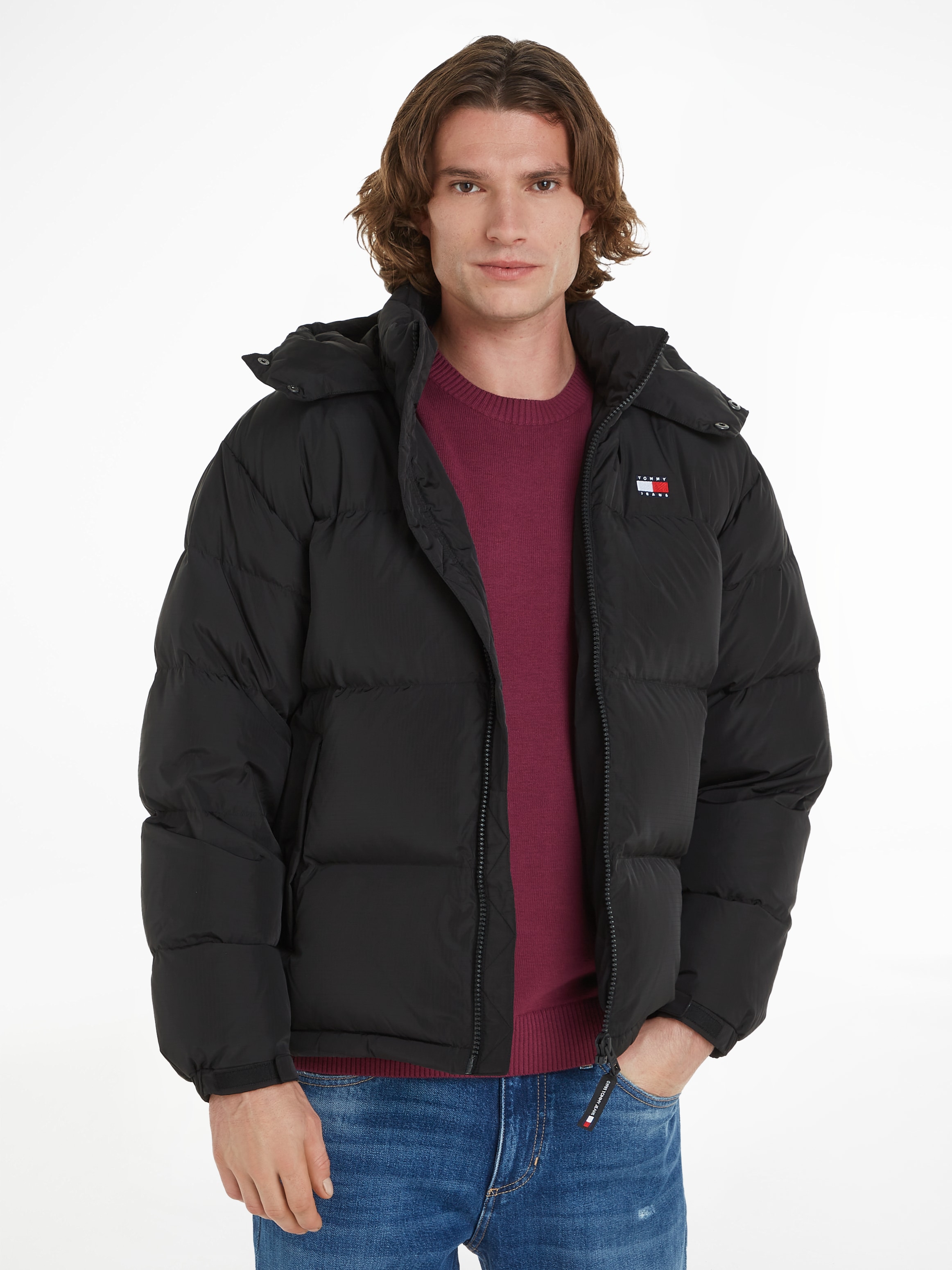 Tommy Jeans Steppjacke »TJM ALASKA PUFFER EXT«, mit Kapuze