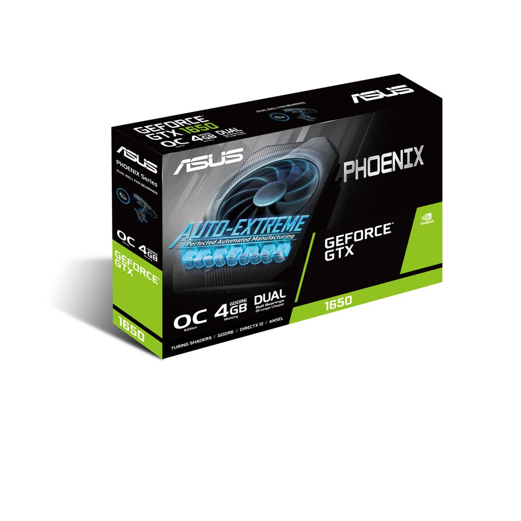 Asus Grafikkarte »PH-GTX1650-O4GD6«, 4 GB, GDDR6