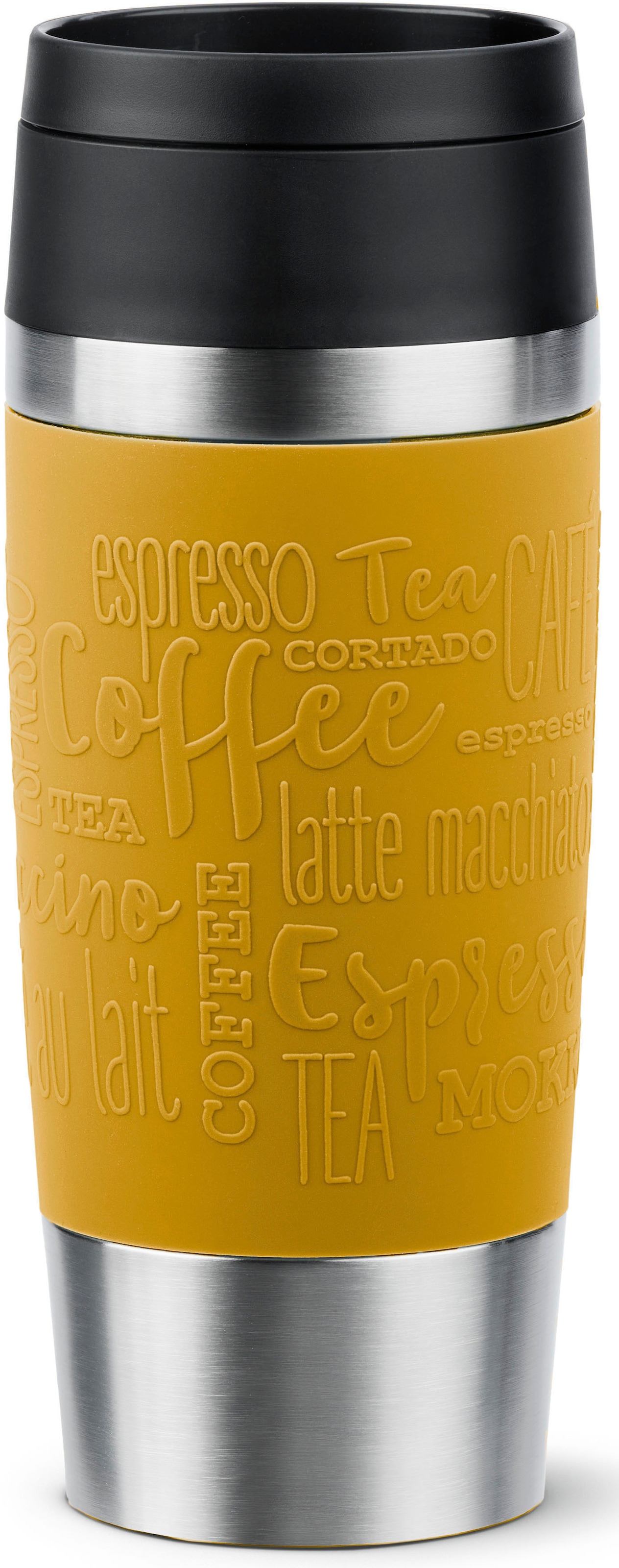 EMSA Travel Mug Classic 36 ml Edelstahl, Gelb