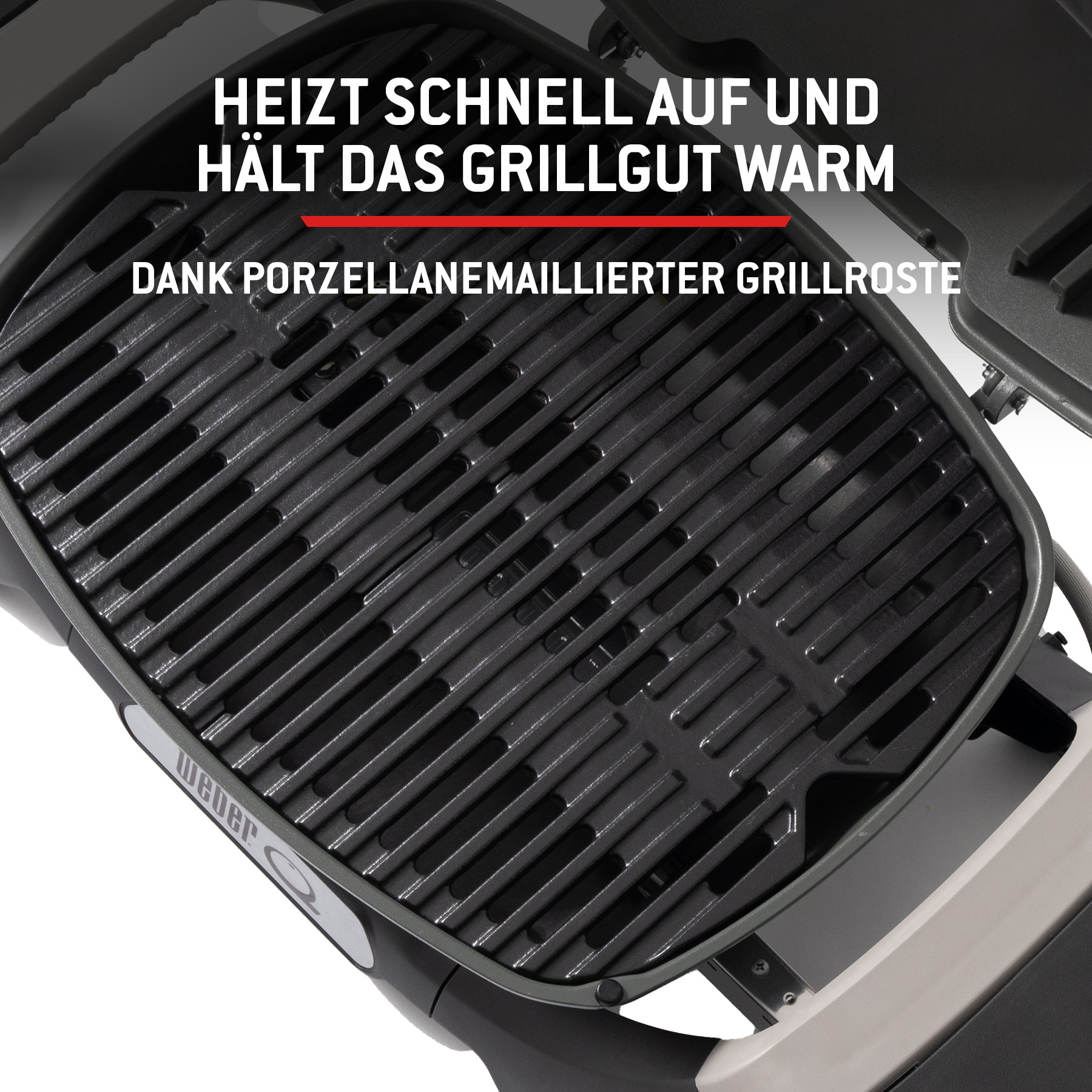 Weber Gasgrill »Q2200N« Mit Deckelthermometer, abnehmbaren Seitentischen und Untergestell