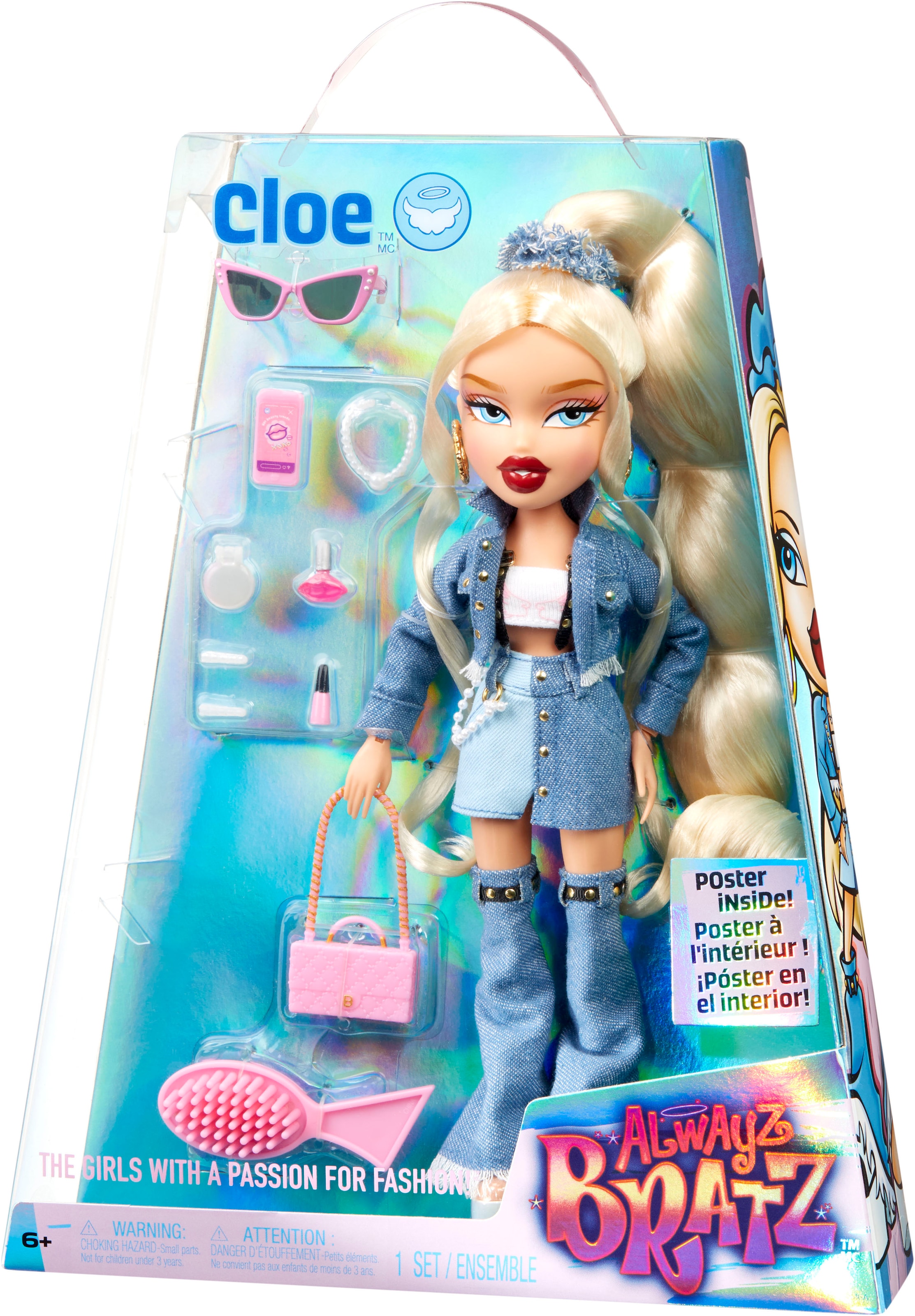Anziehpuppe »Bratz, Alwayz Bratz Doll - Cloe«, inklusive Poster