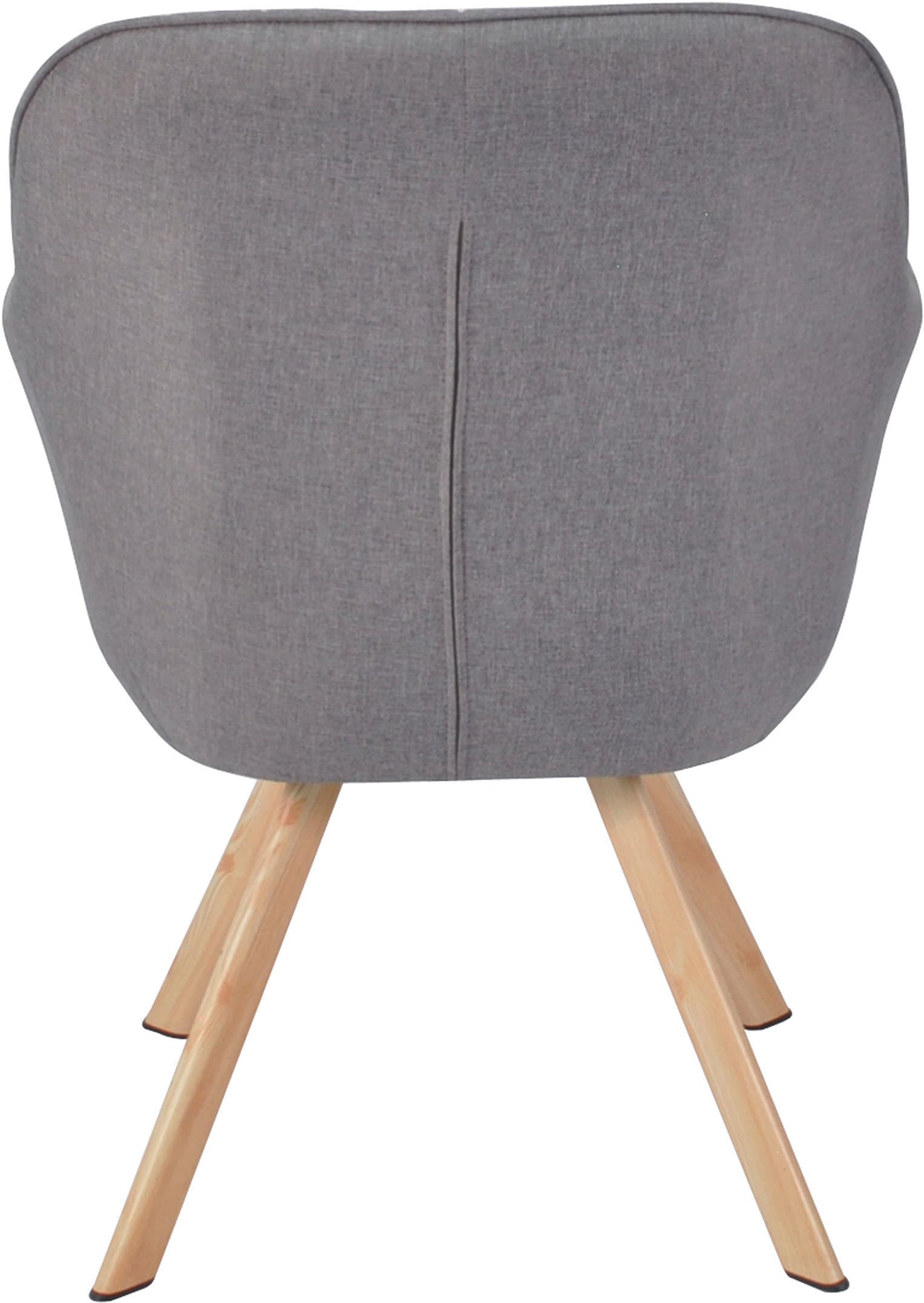 Homexperts Esszimmerstuhl »Carlo«, (Set), 2 St., Webstoff, Drehstuhl, Bezug in Webstoff