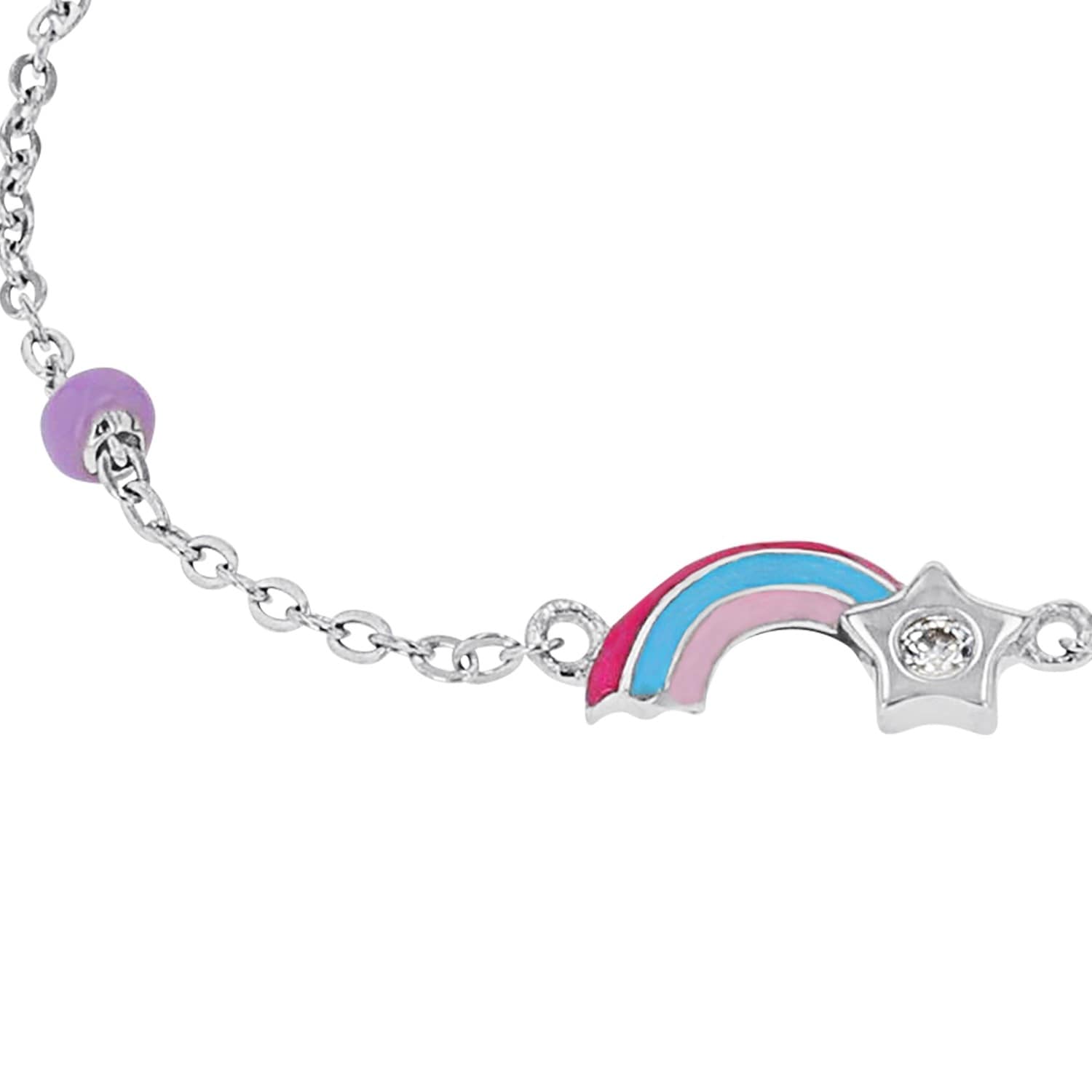 Prinzessin Lillifee Armband »Sternschnuppe-Motiv« mit Zirkonia (synth.)