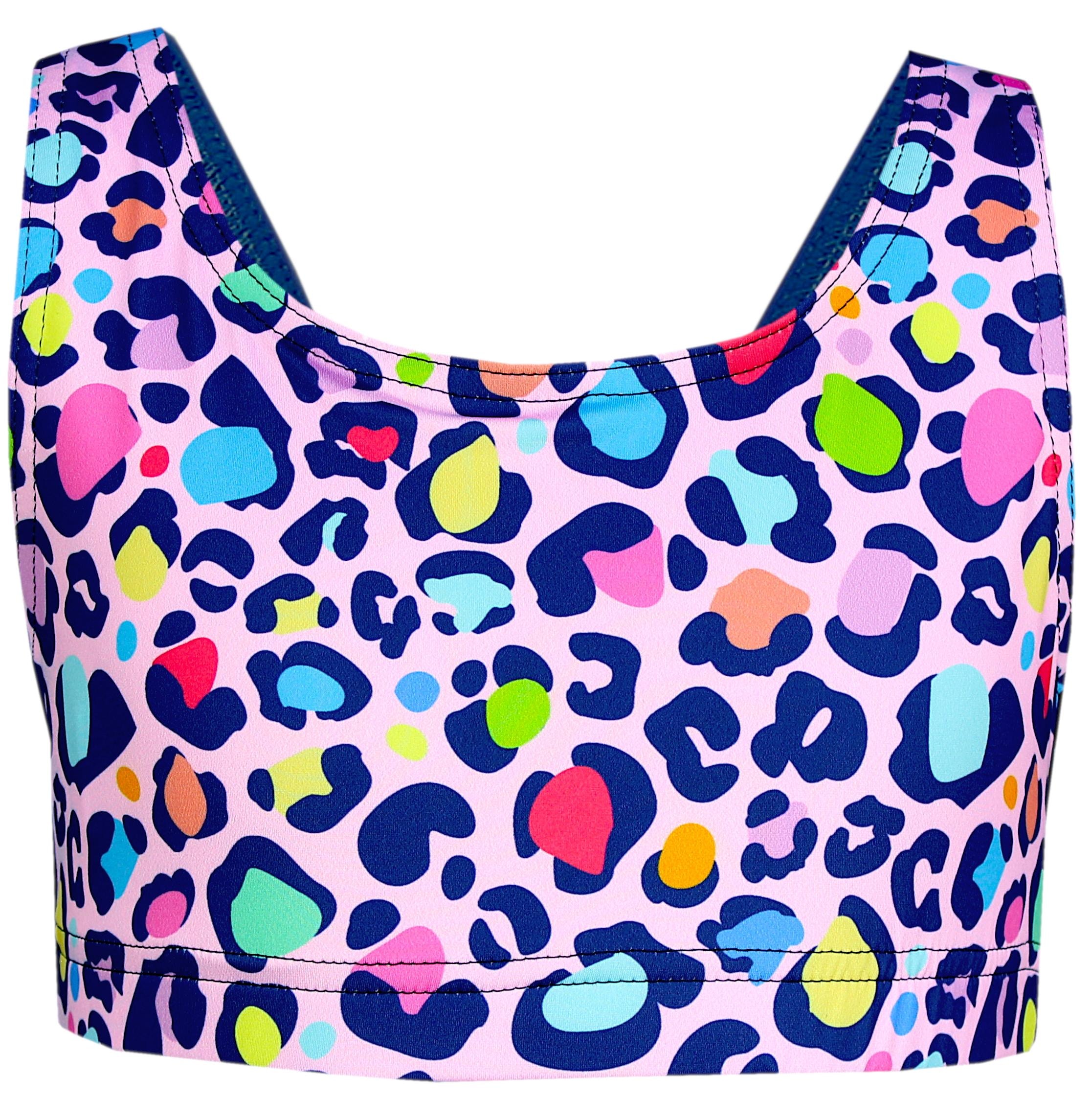 AQUARTI Bustier-Bikini »Bikini Mädchen Sport Bikini Racerback Bustier & Bikinislip«