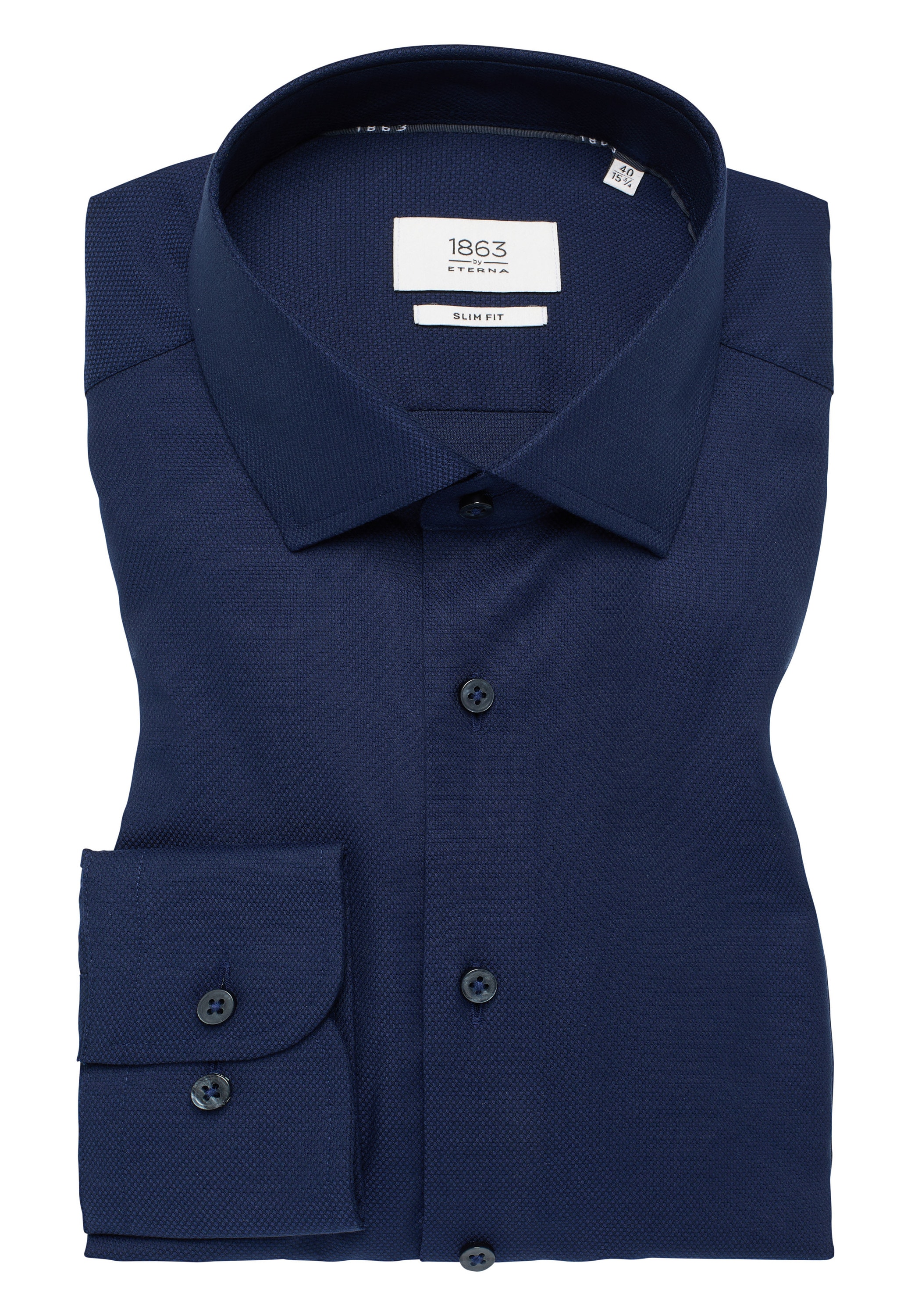 Eterna Langarmhemd »SLIM FIT«, NON IRON (bügelfrei)