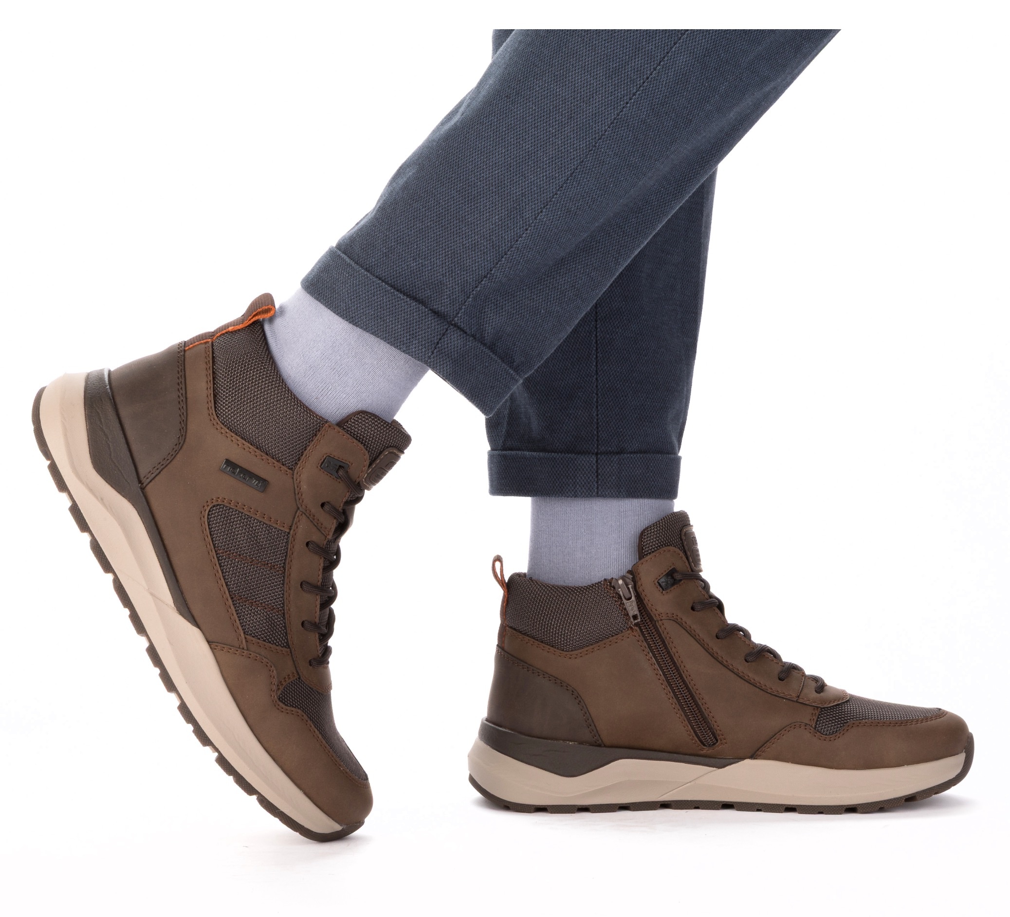 Rieker Winterboots  Schnürboots, Casual High Top Sneaker mit TEX-Membran