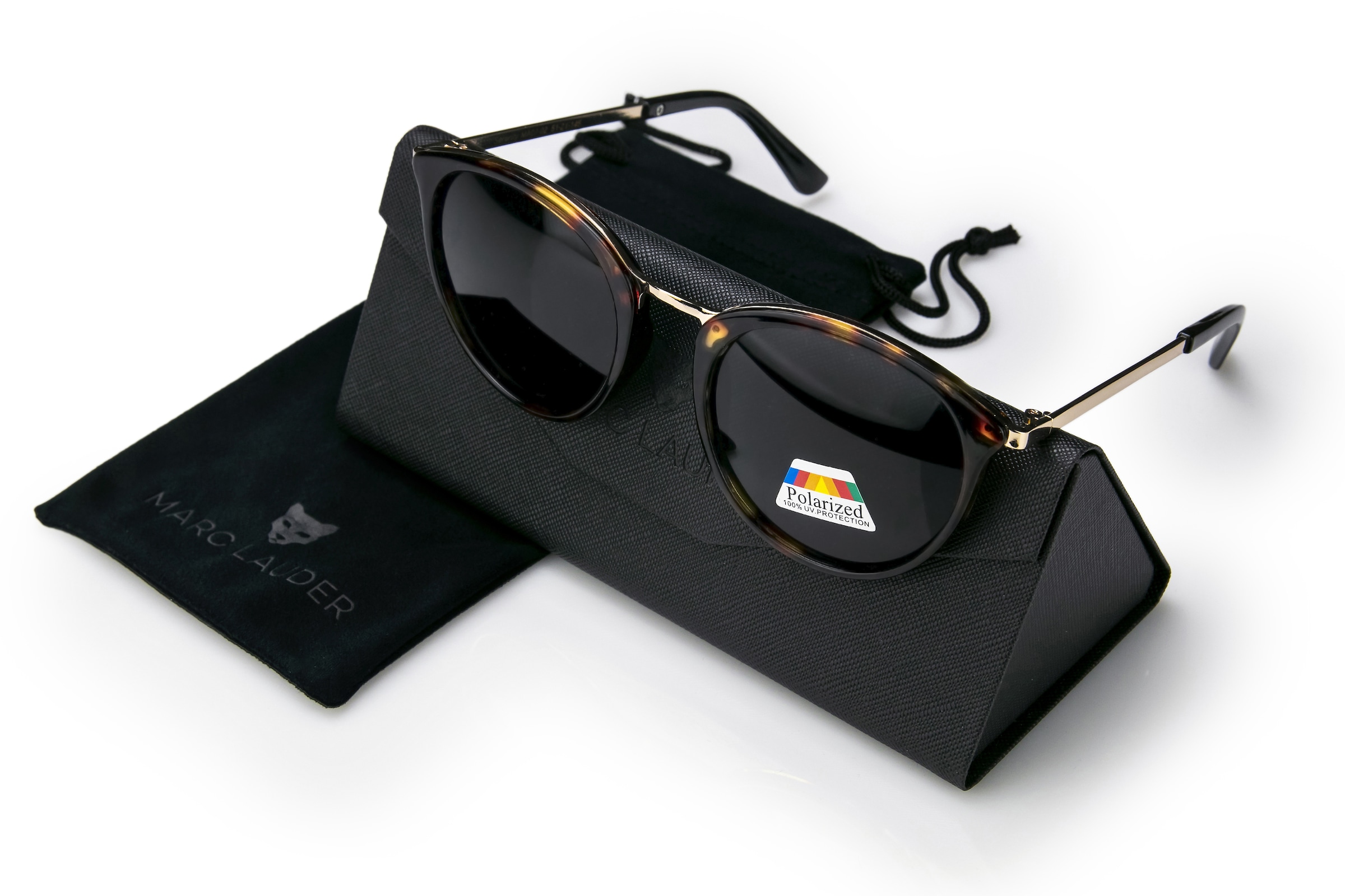 MARC LAUDER Sonnenbrille »MA07-02« 3: dunkles Glas, starke Sonneneinstrahlung