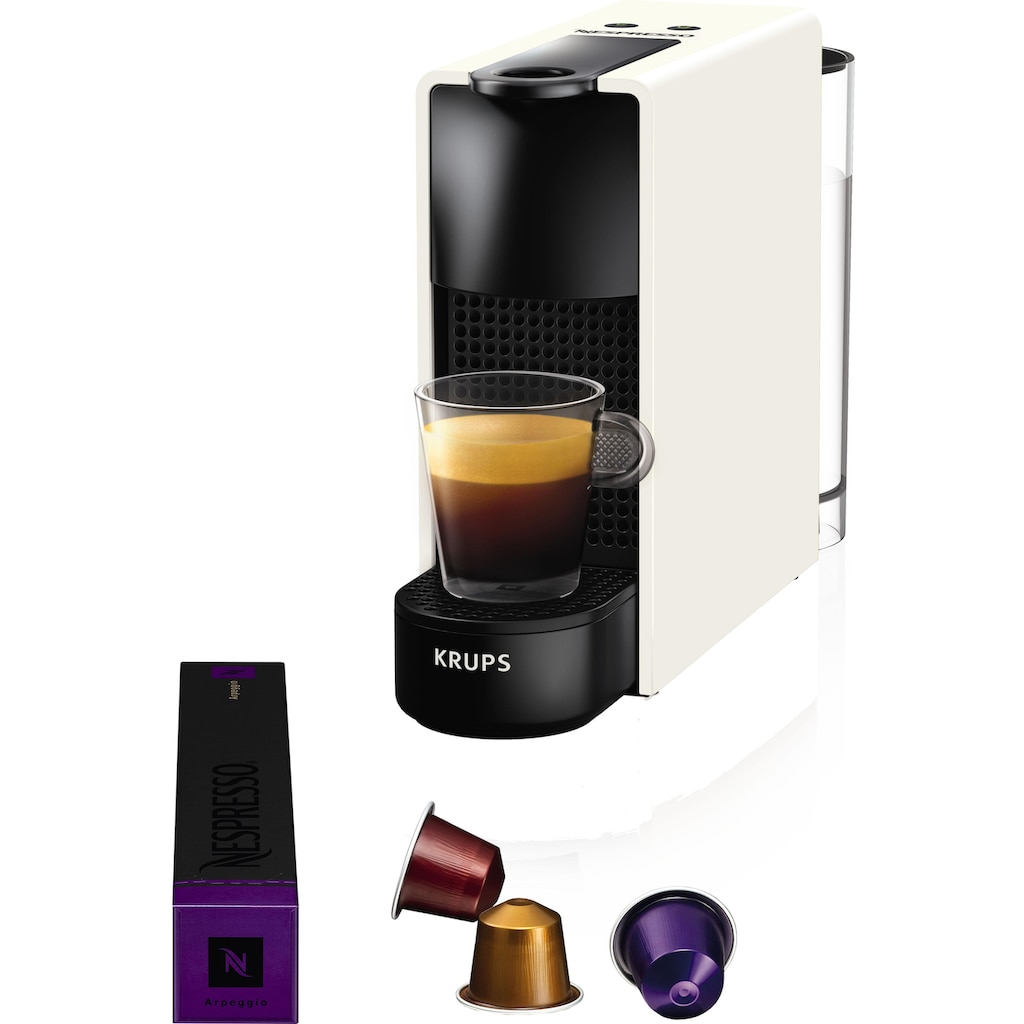 Nespresso Kapselmaschine »XN1101 Essenza Mini von Krups«, Wassertank: 0,6 L, inkl. Willkommenspaket mit 7 Kapseln
