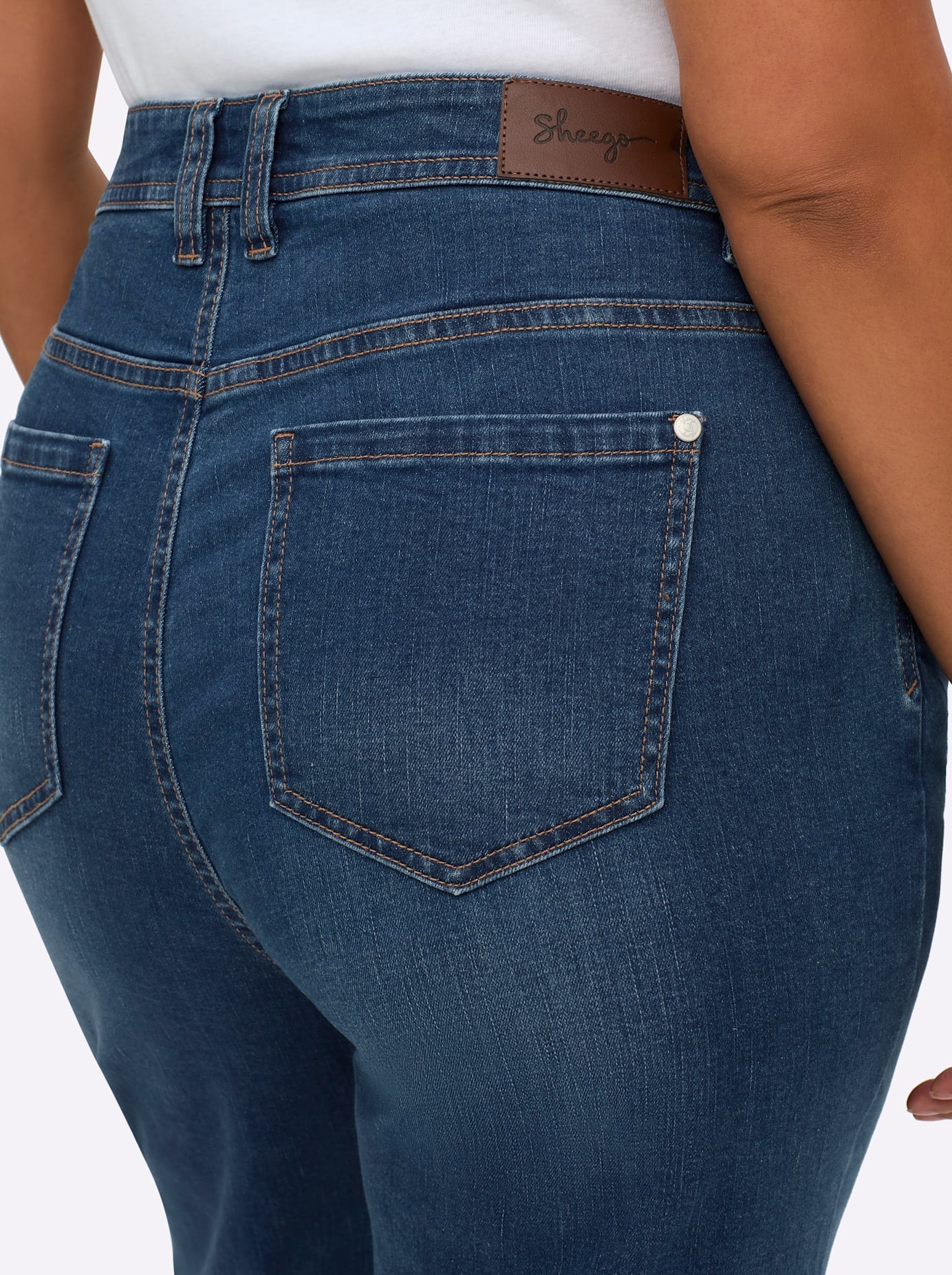 Sheego Bequeme Jeans, (1 tlg.)